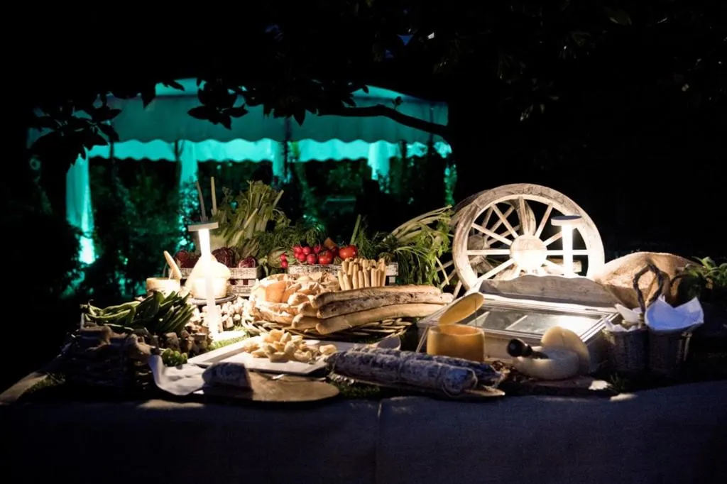 Evening entertainment in Villa Verganti Veronesi