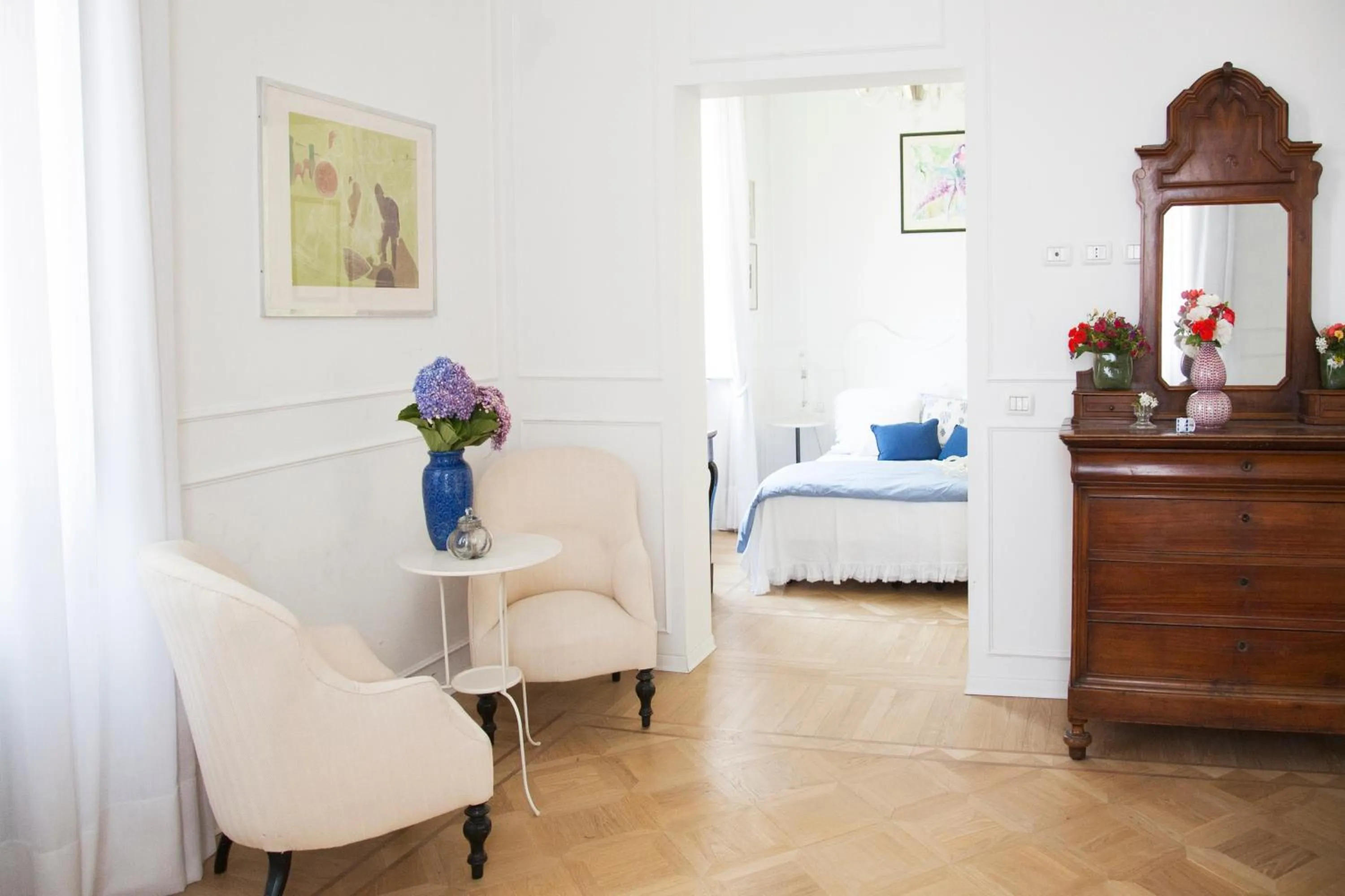 Day, Bed in Villa Verganti Veronesi