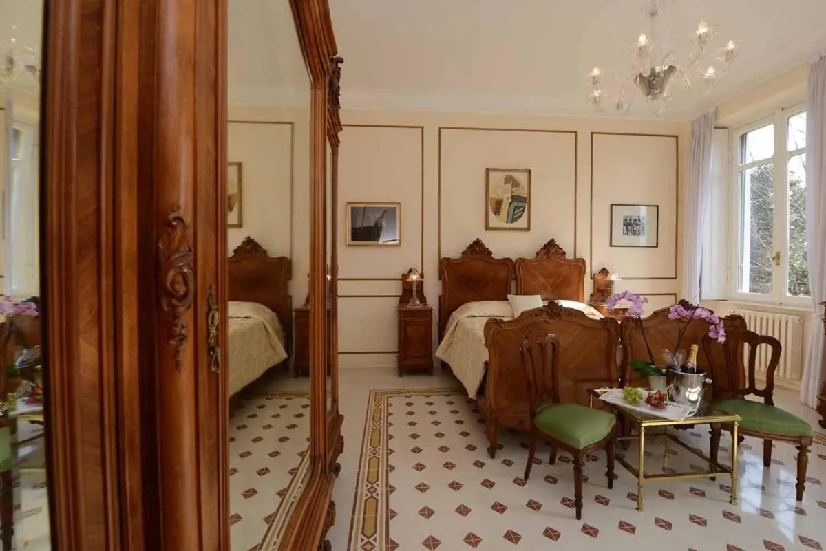 Photo of the whole room, Bed in Villa Verganti Veronesi