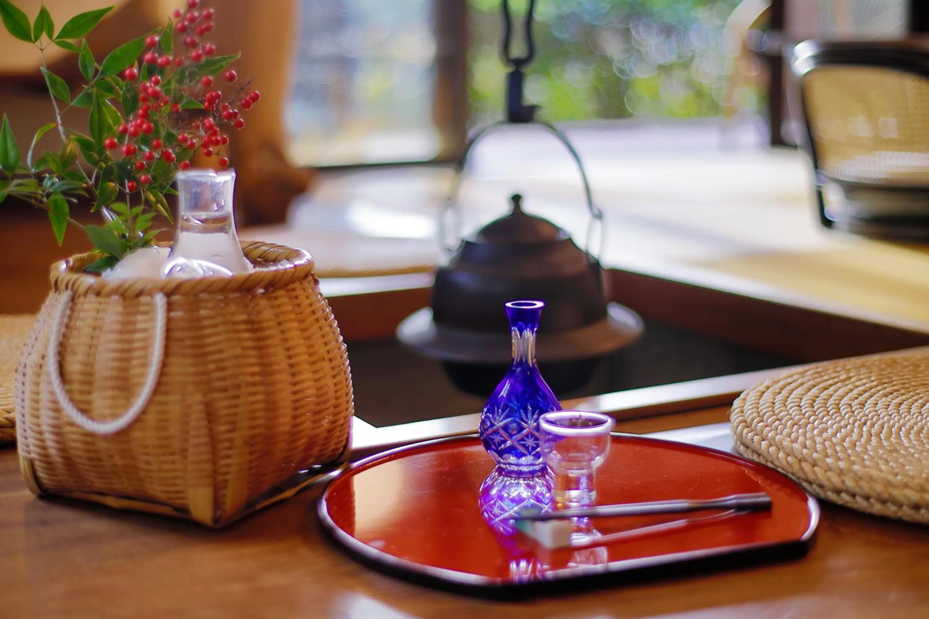 Food and drinks in Sakahijiri gyokushoen