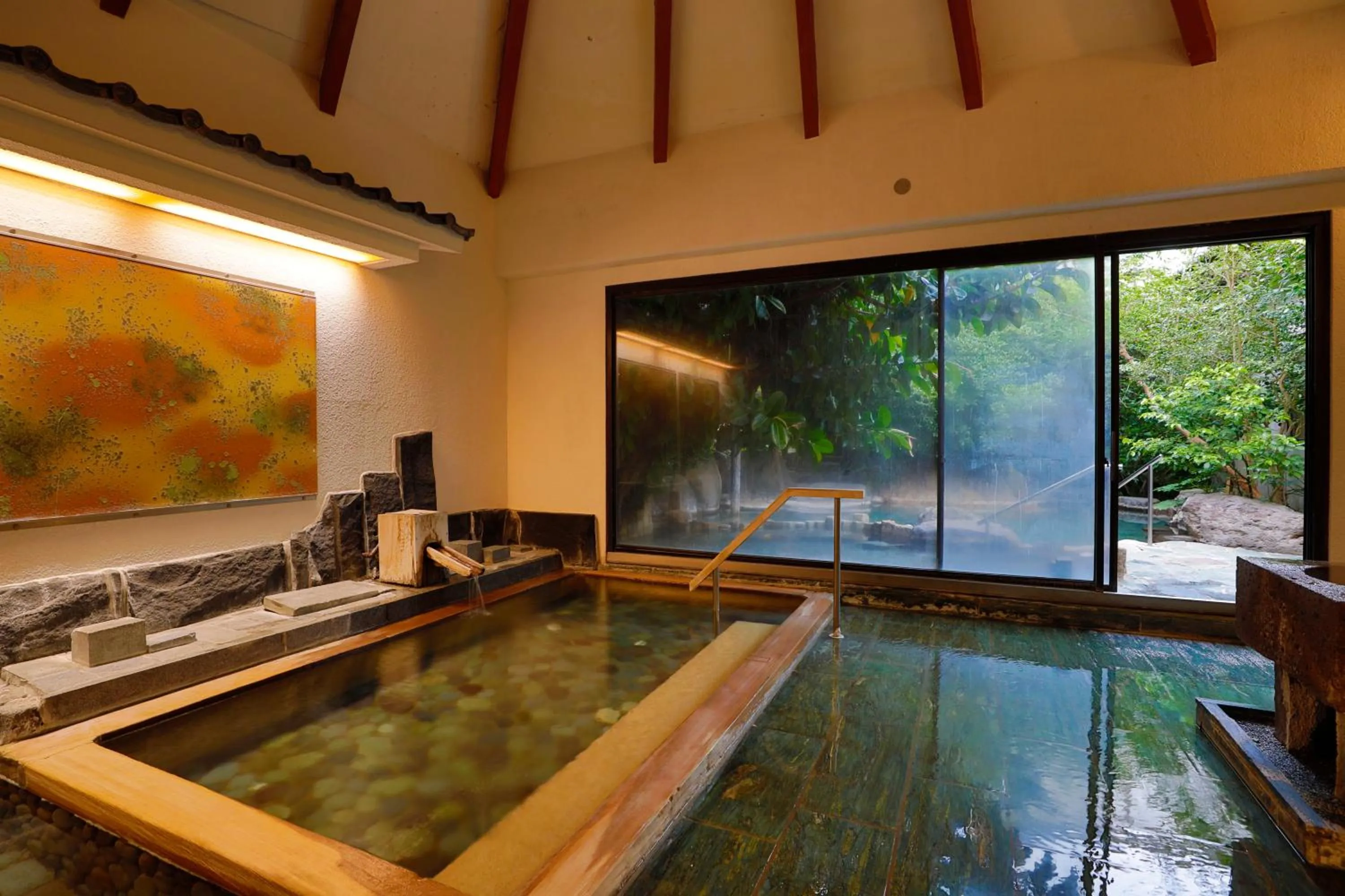 Open Air Bath in Sakahijiri gyokushoen