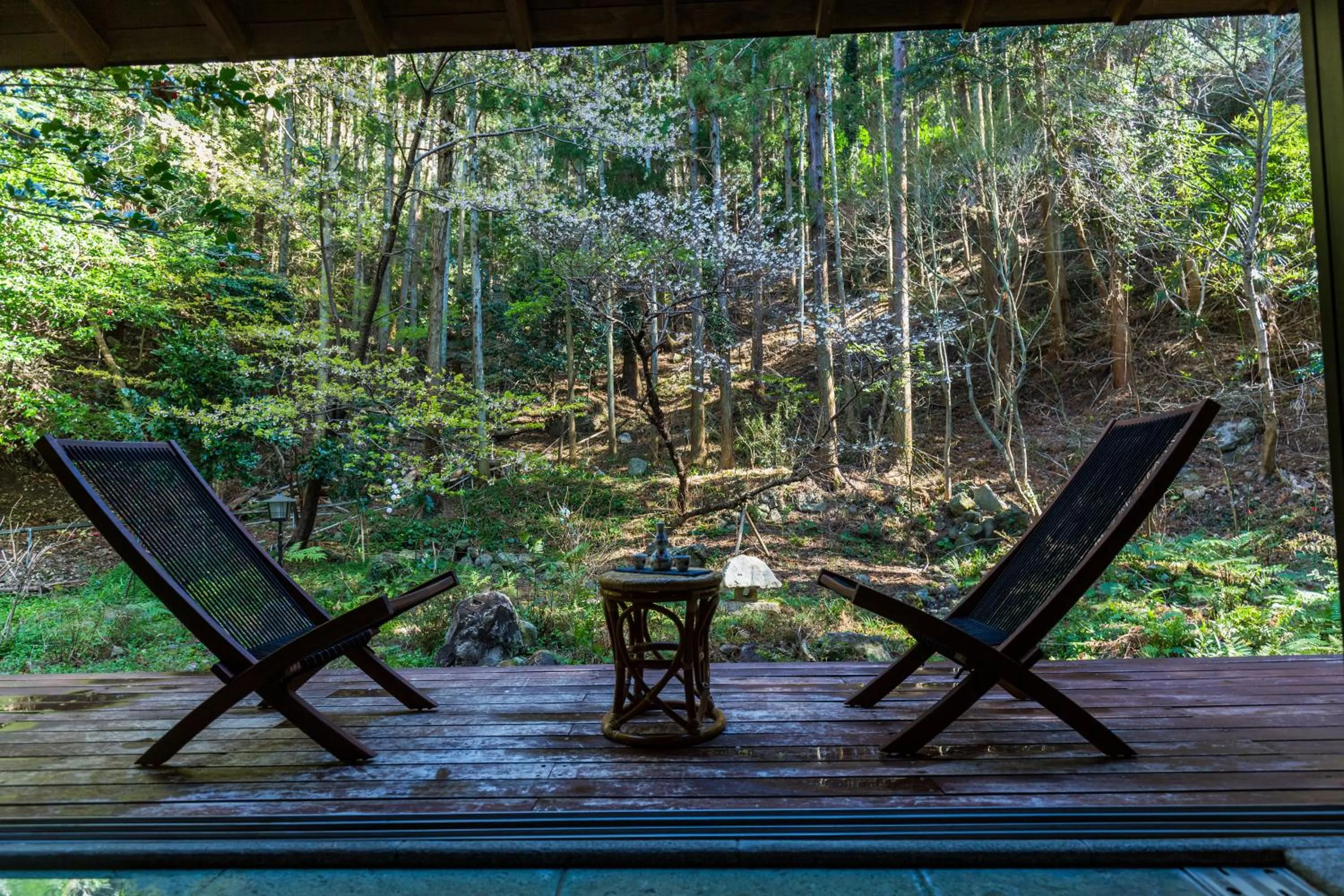 Hot Spring Bath in Sakahijiri gyokushoen