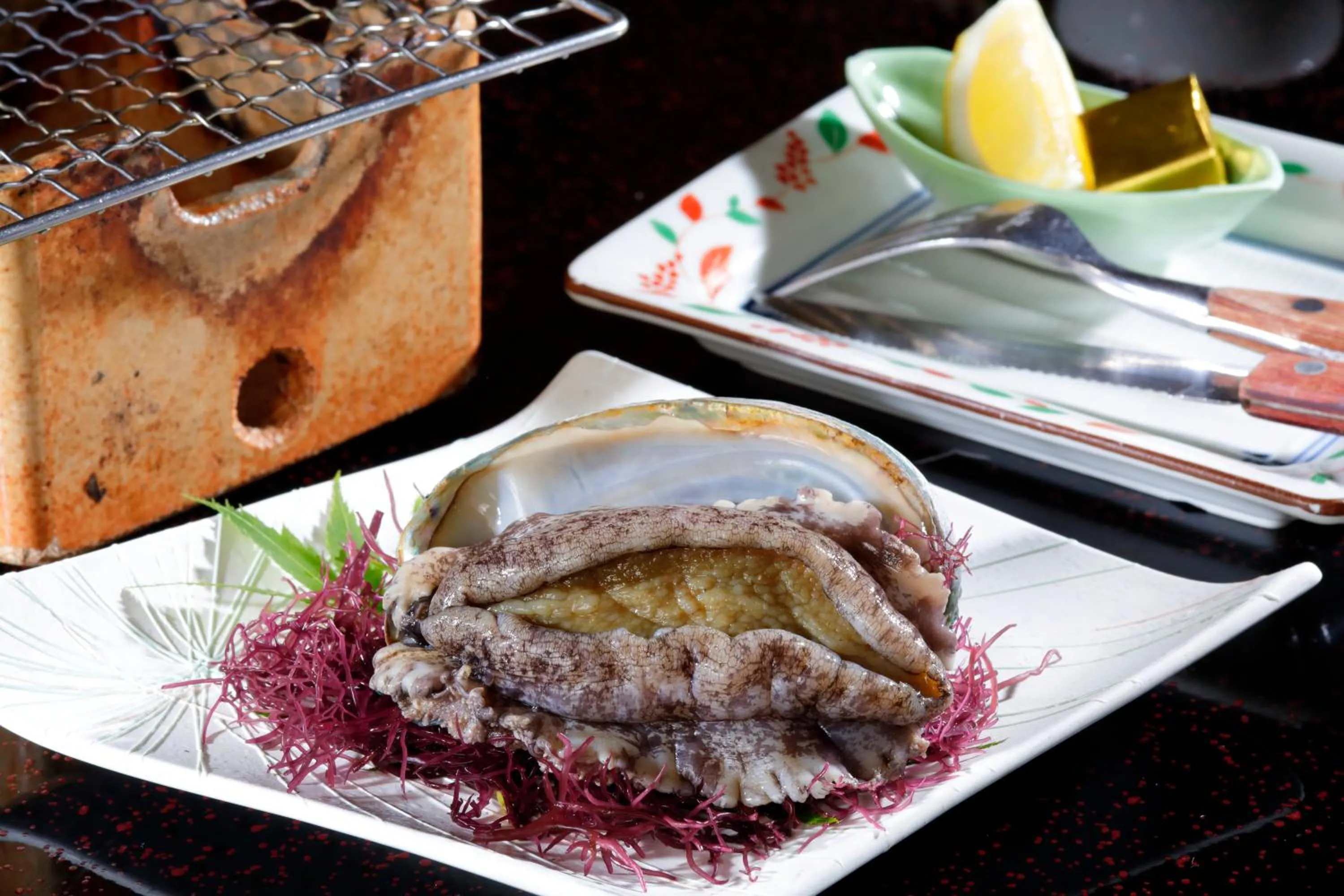 Food and drinks in Sakahijiri gyokushoen