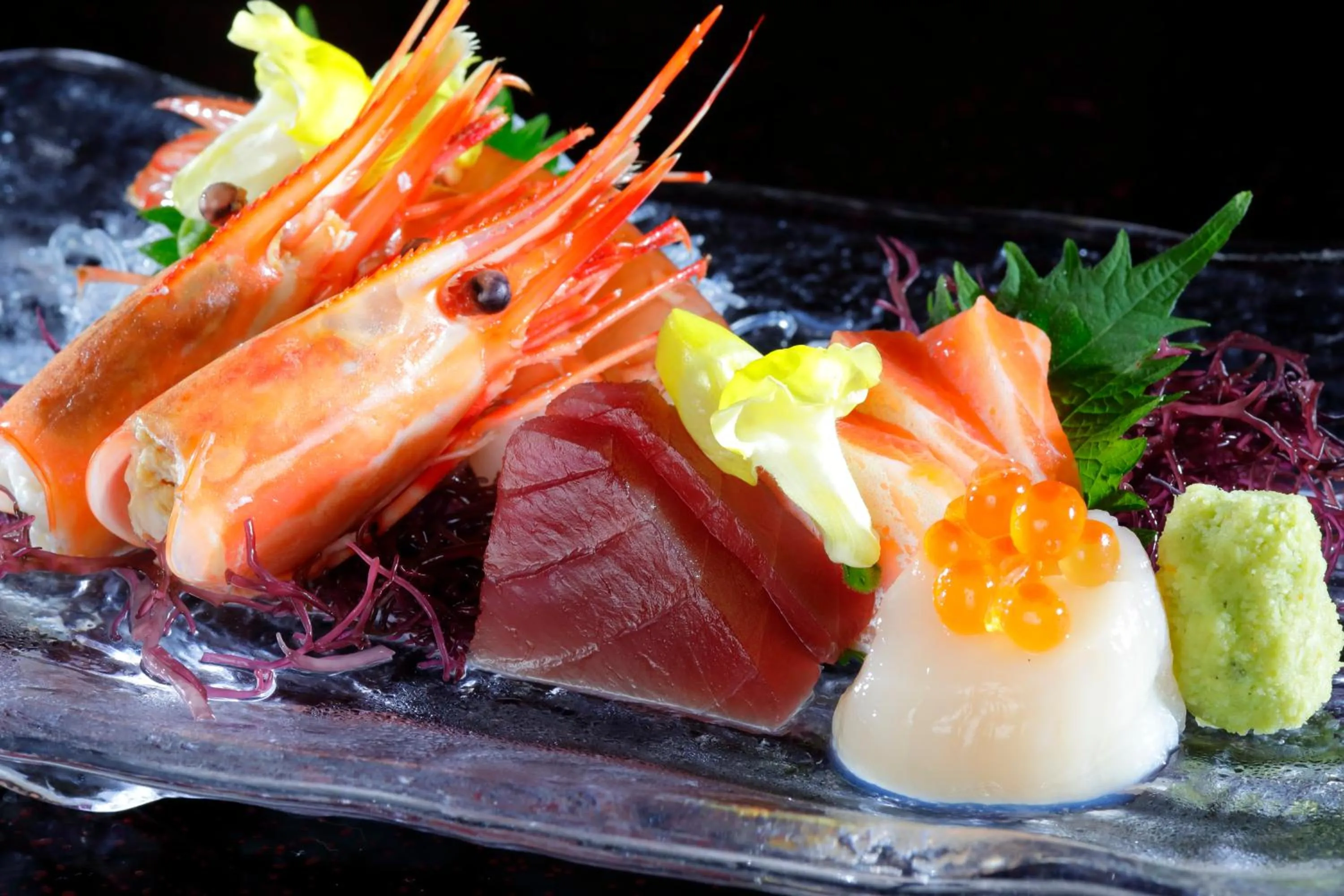 Food and drinks in Sakahijiri gyokushoen