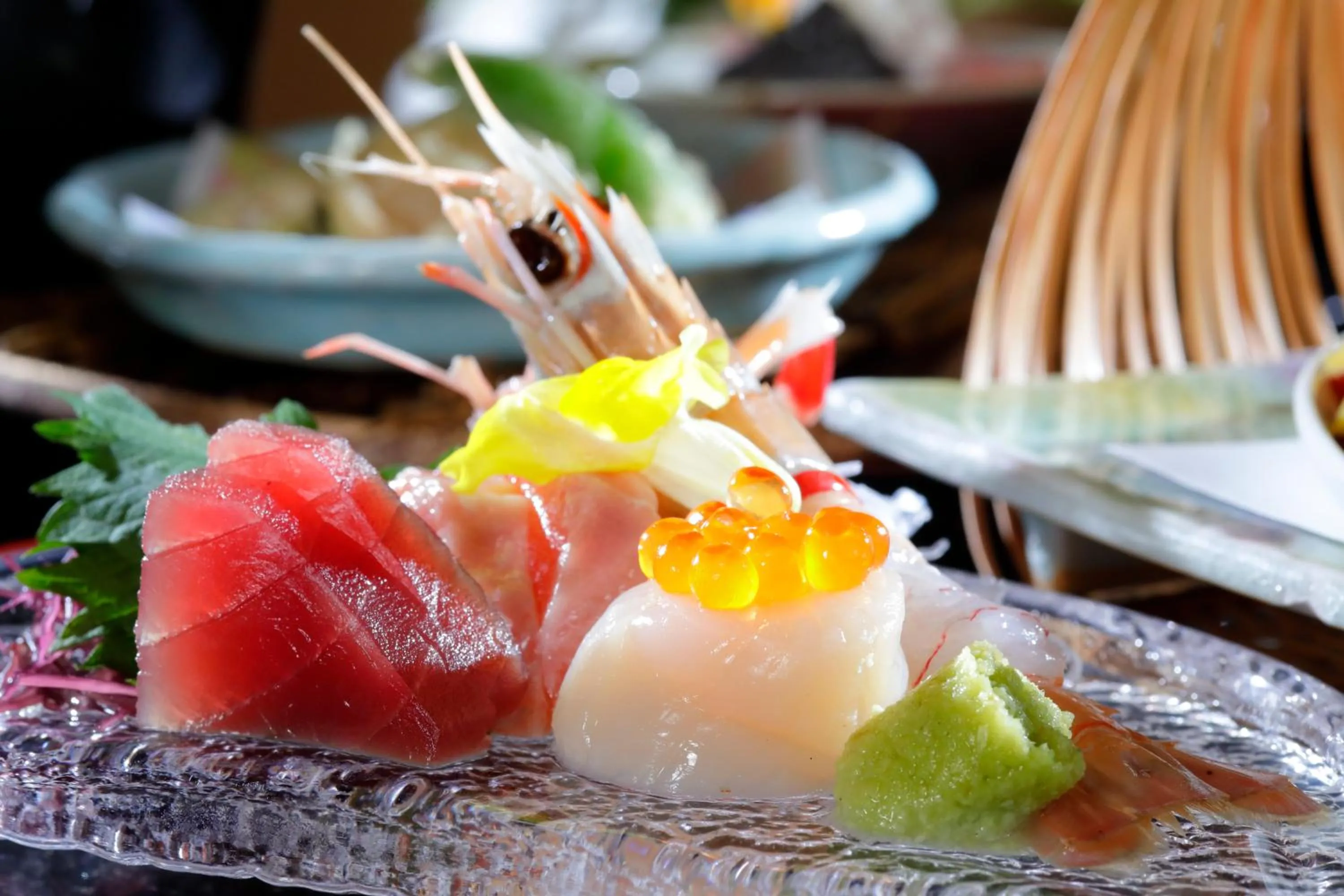 Food and drinks in Sakahijiri gyokushoen