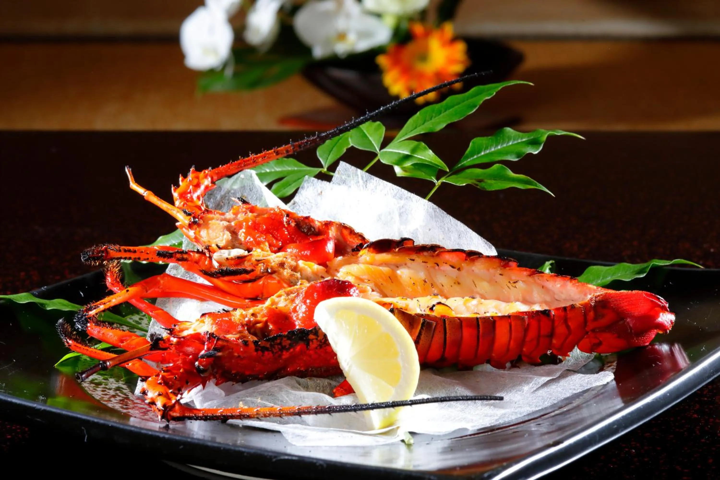 Food and drinks in Sakahijiri gyokushoen