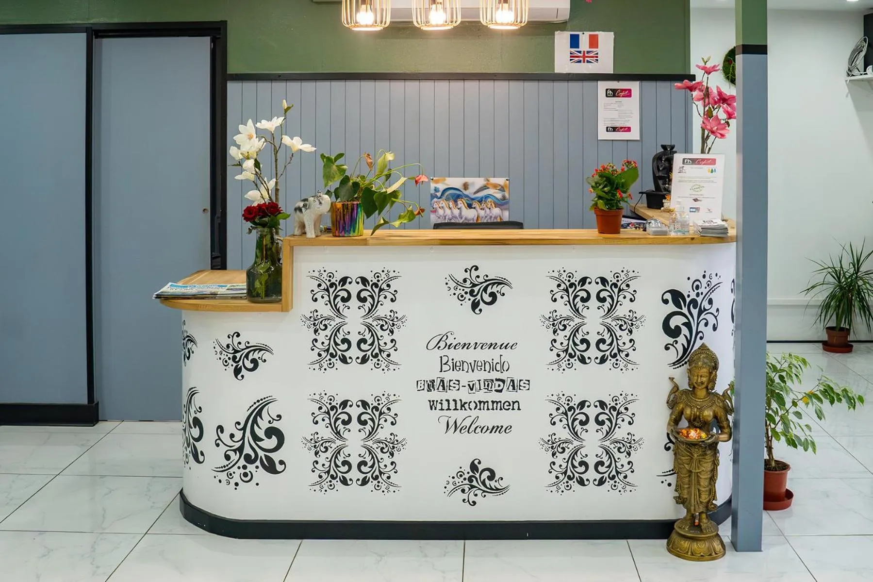 Lobby or reception in Fasthotel Le Mans Nord FH CONFORT