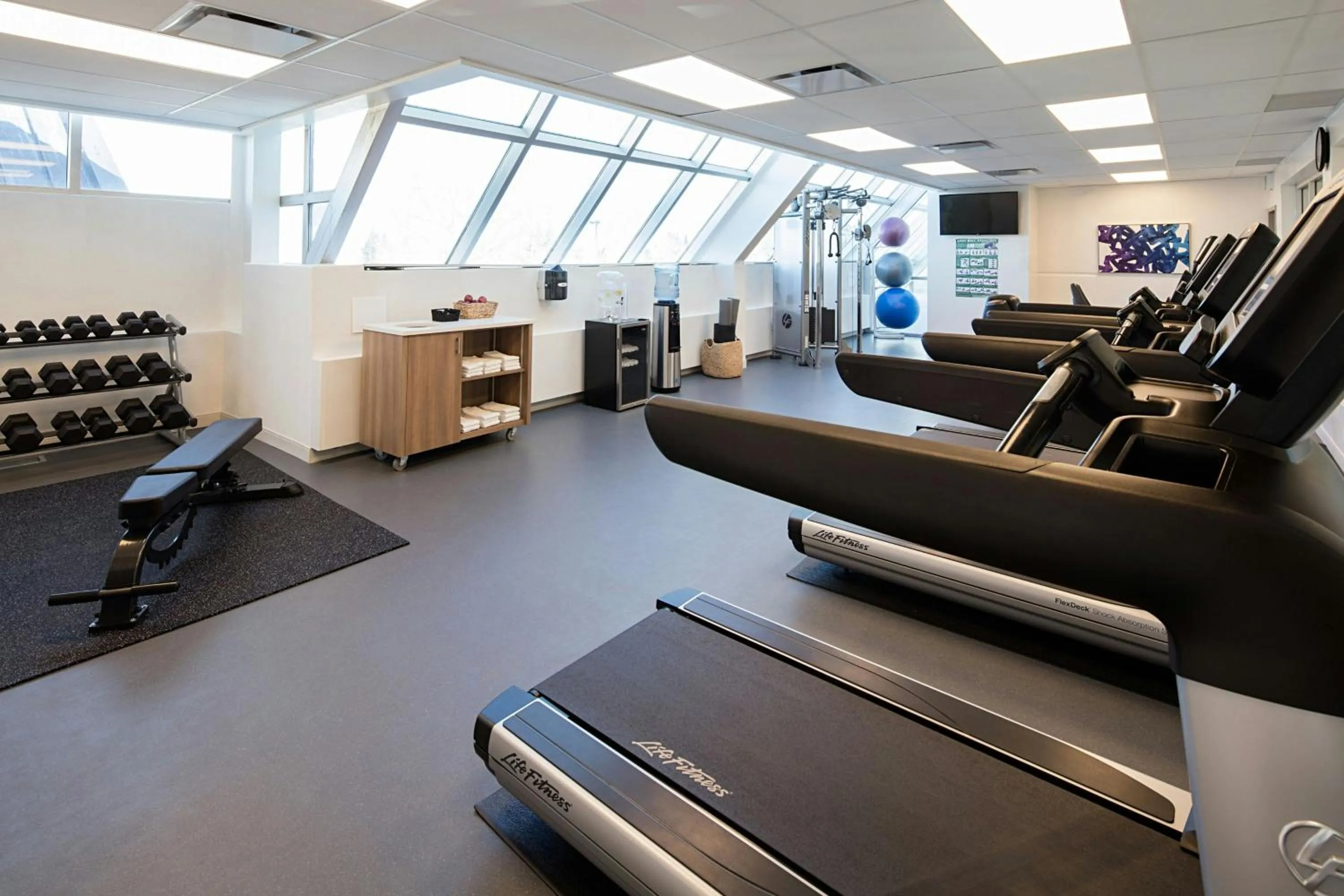Fitness centre/facilities in Delta Hotels by Marriott Calgary South