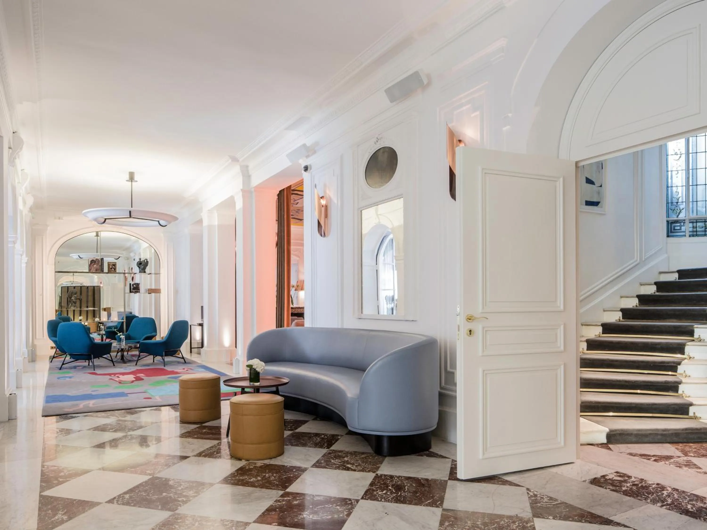Lobby or reception in Hôtel Vernet Champs Elysées Paris