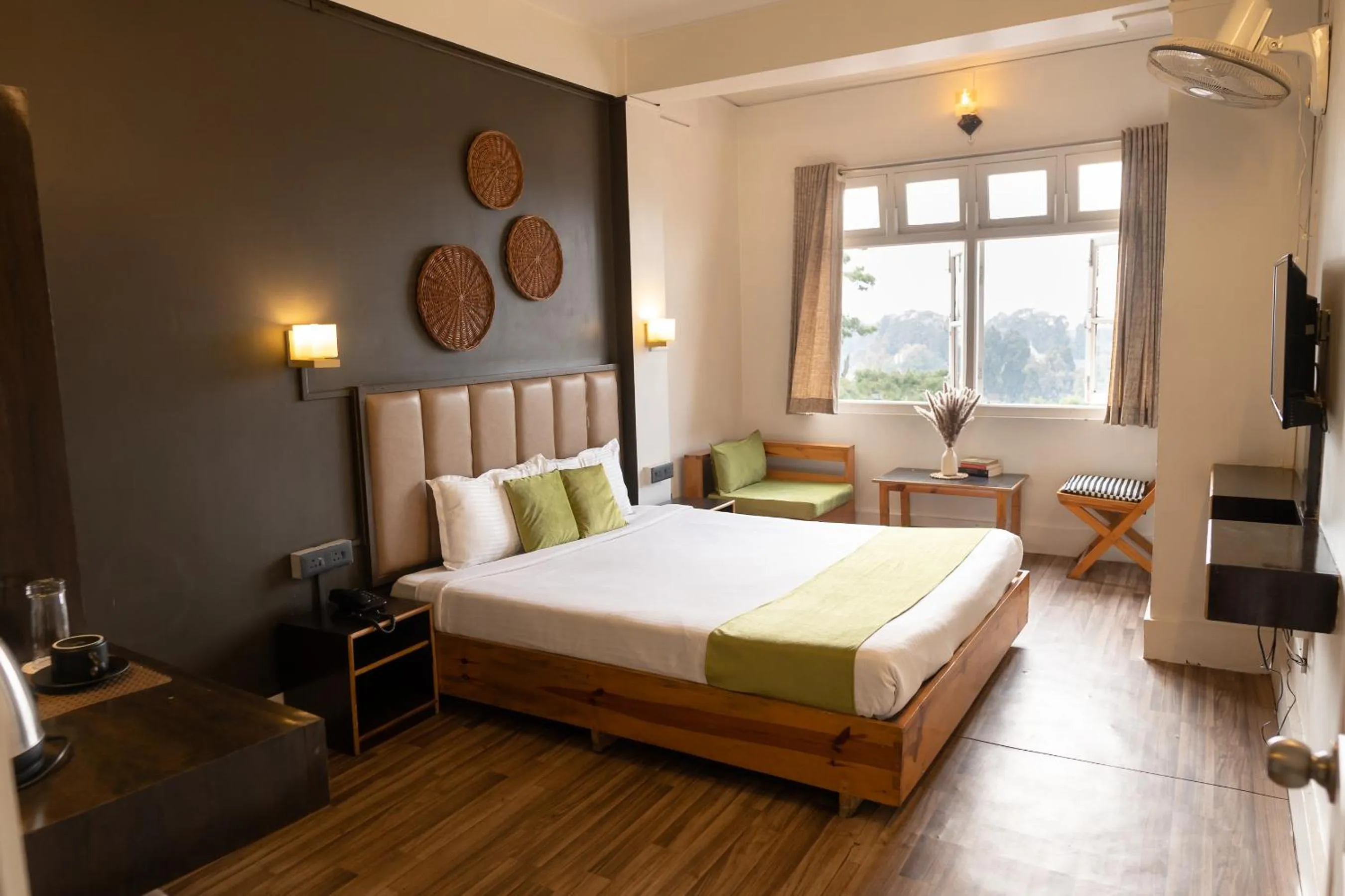 View (from property/room), Bed in The Living Roof