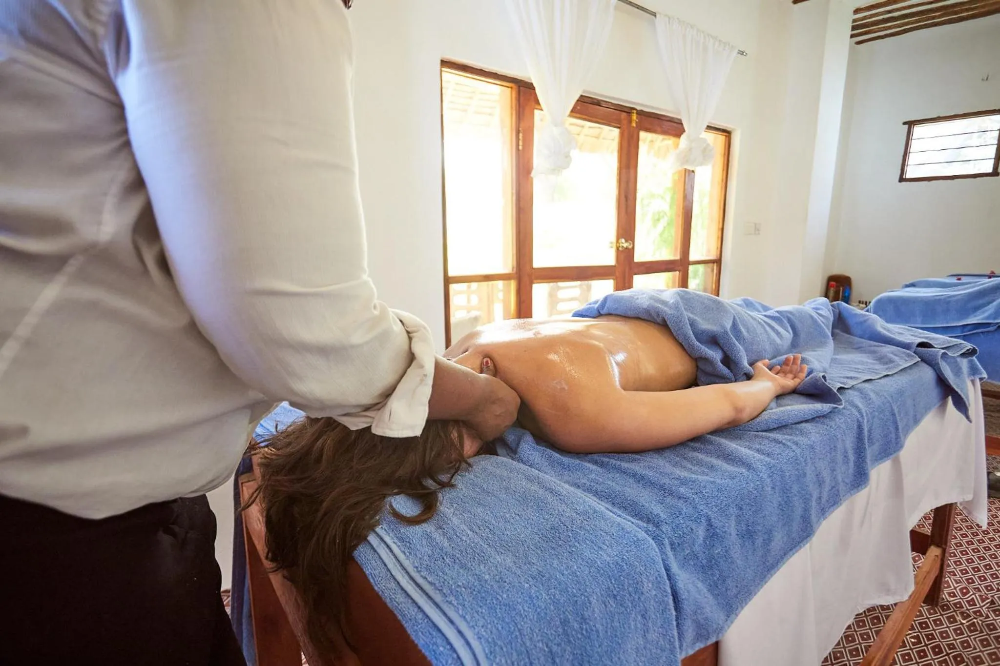 Massage in Malika Nungwi Hotel