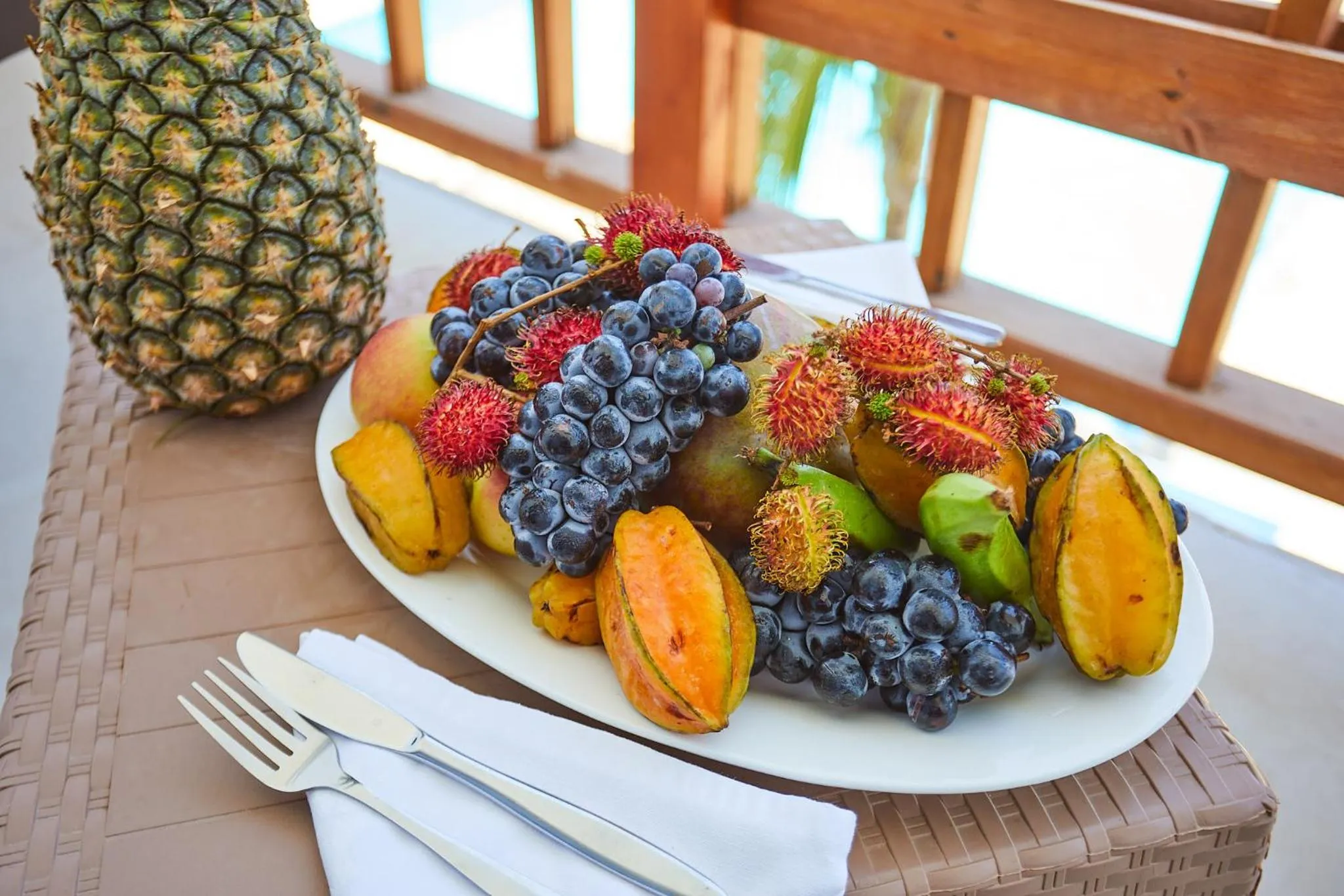 Food in Malika Nungwi Hotel