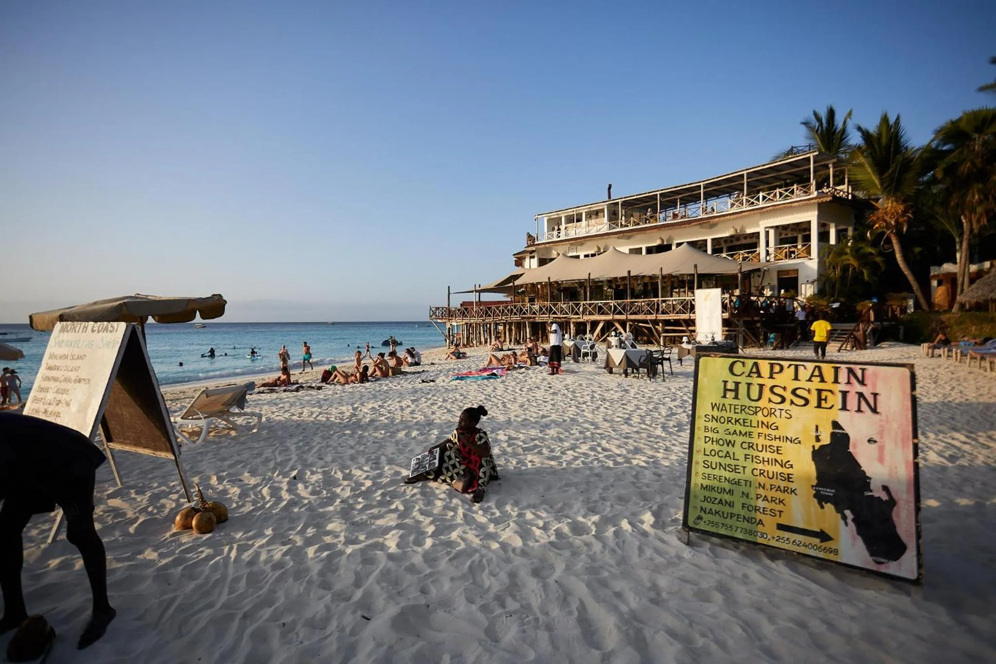 Natural landscape in Malika Nungwi Hotel