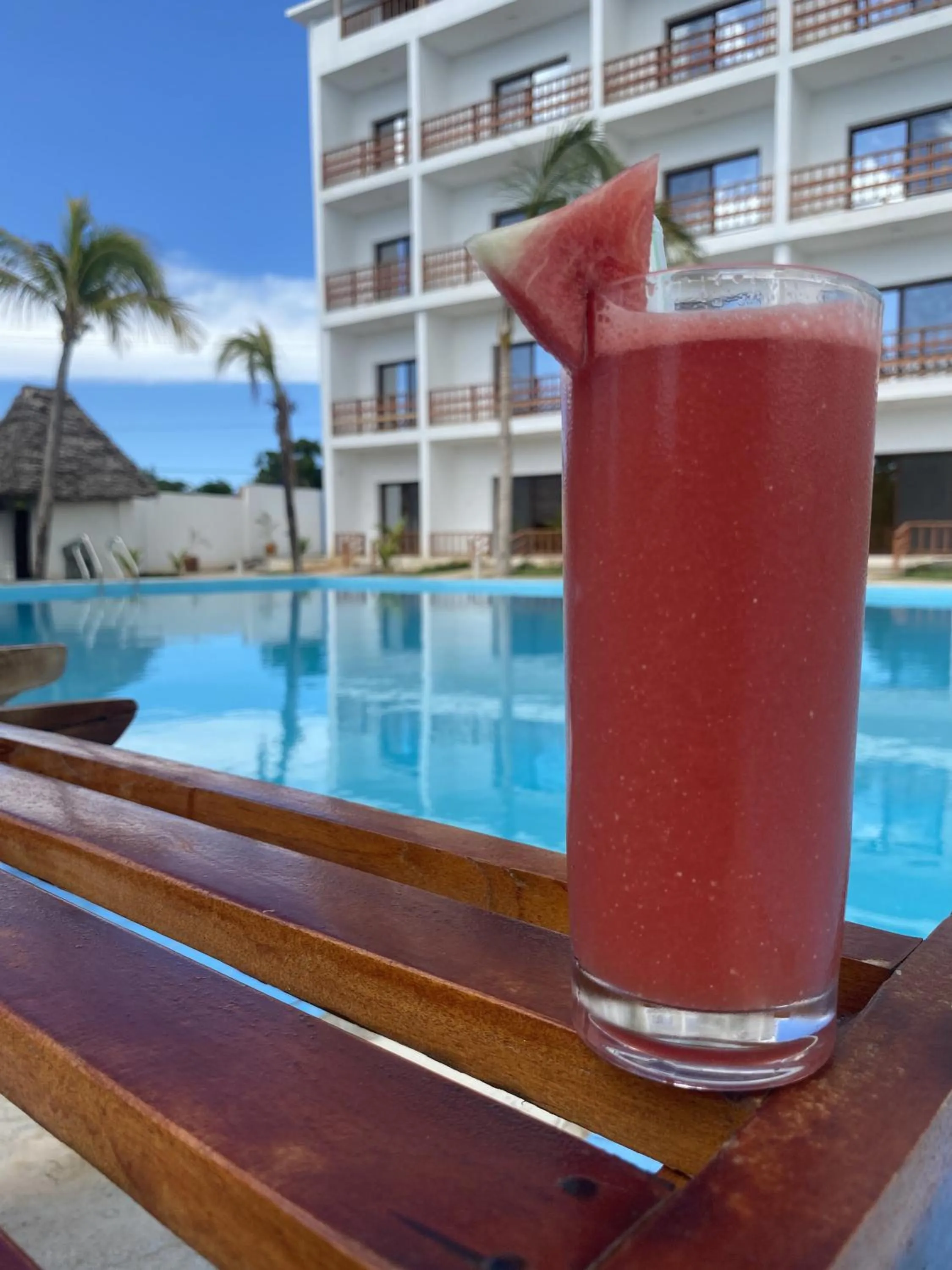 Swimming pool in Malika Nungwi Hotel
