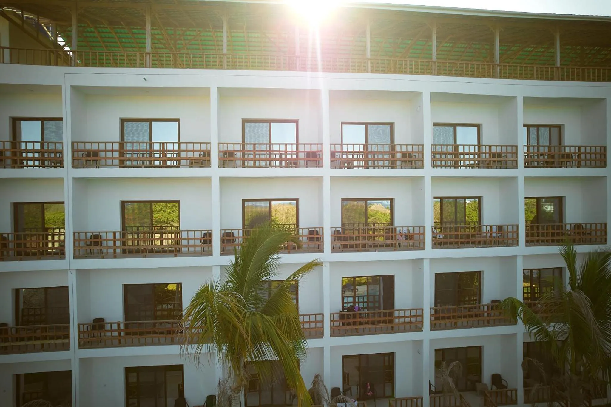 Property building in Malika Nungwi Hotel