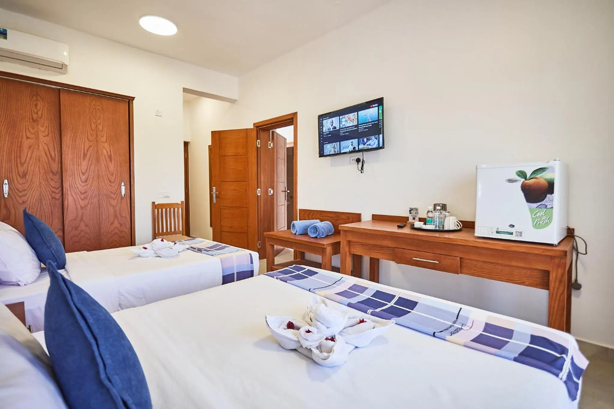 Bedroom, Bed in Malika Nungwi Hotel