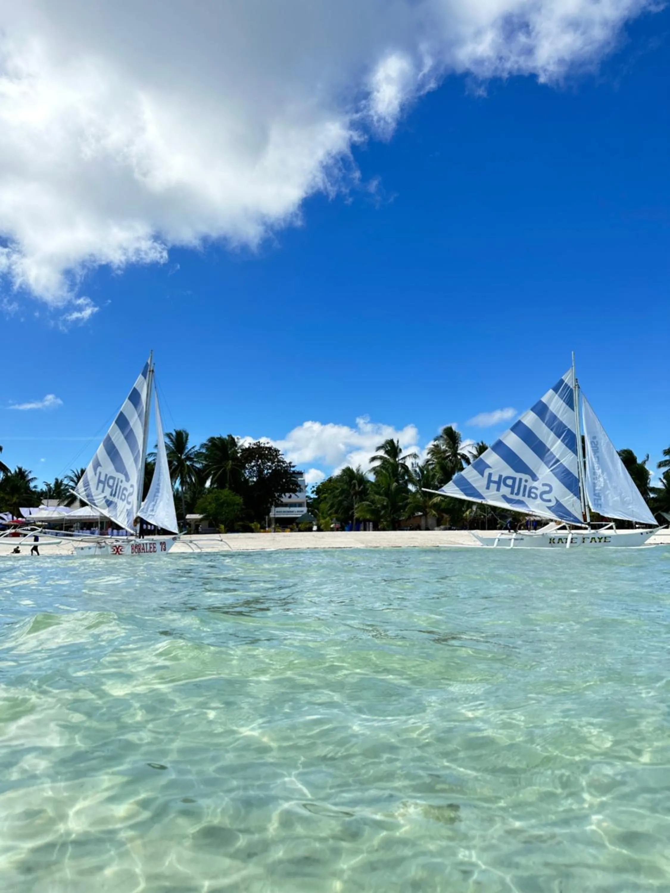 Sea view in In Dai Aquasports and Beach Resort