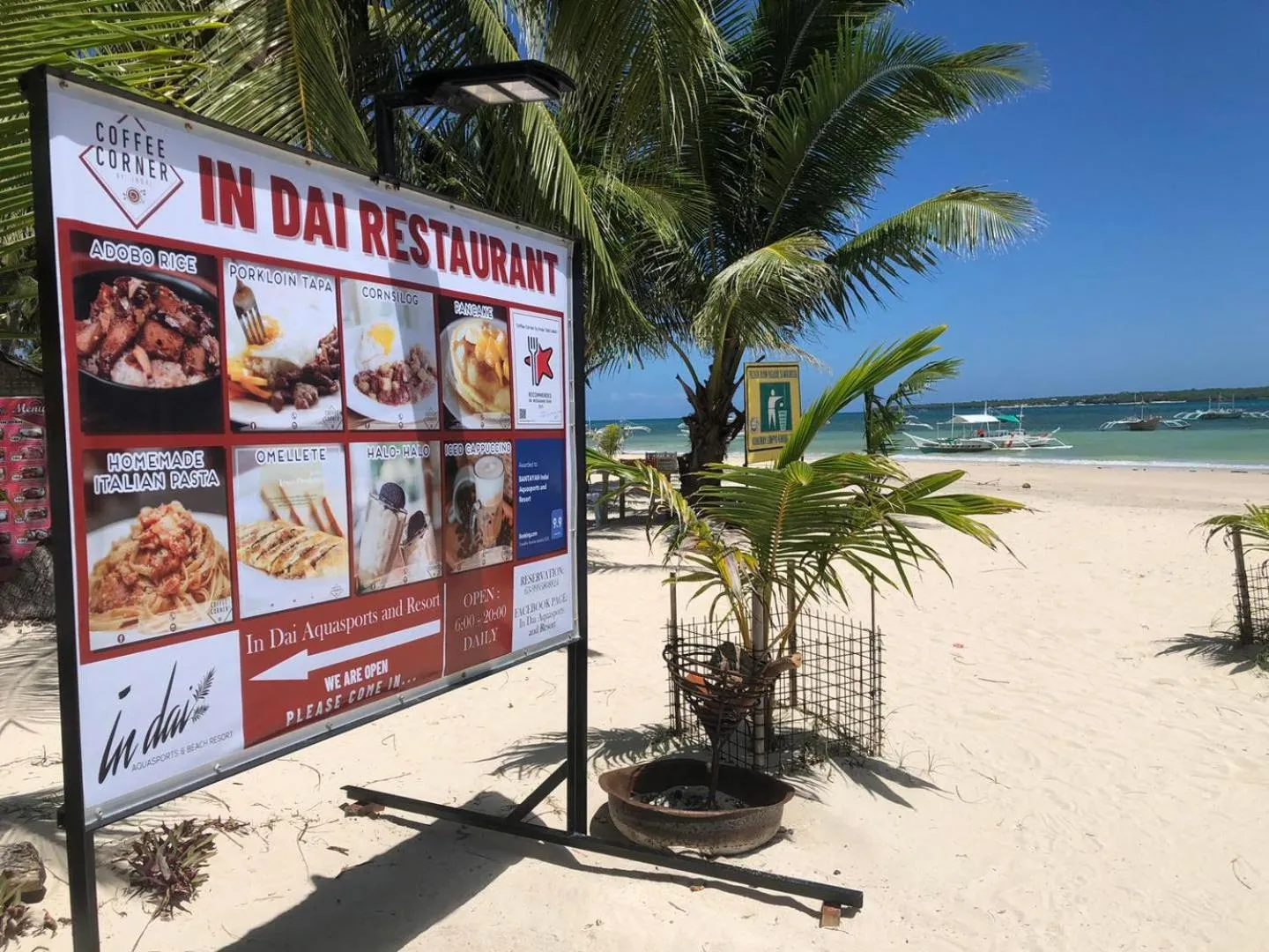 Property logo or sign in In Dai Aquasports and Beach Resort