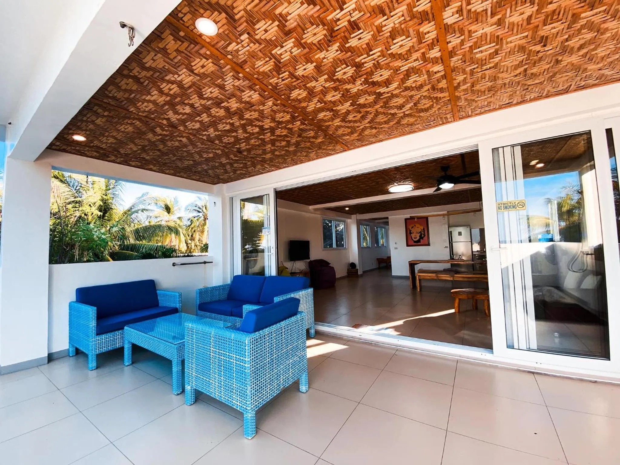 Balcony/Terrace in In Dai Aquasports and Beach Resort