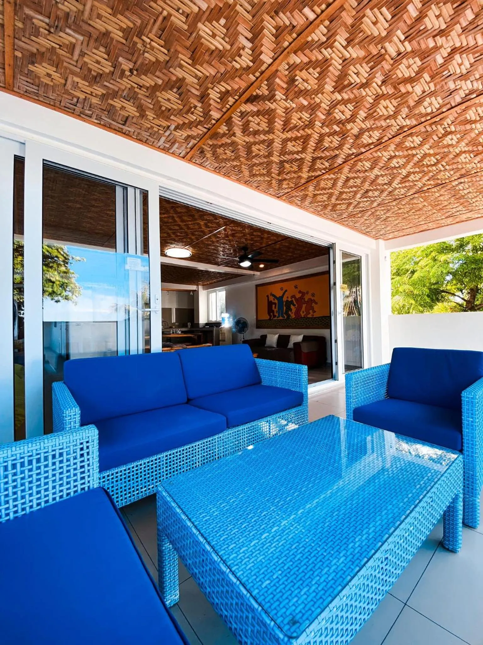 Seating area in In Dai Aquasports and Beach Resort