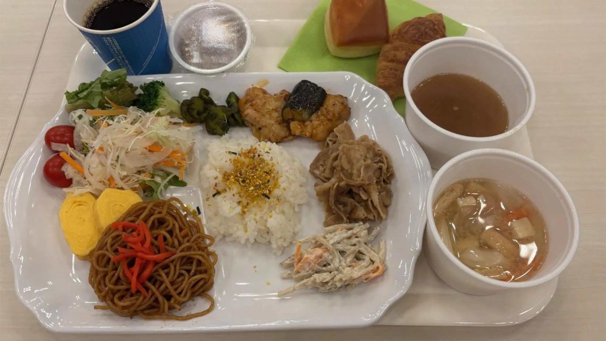 Breakfast in Toyoko Inn Soka-eki Nishi-guchi