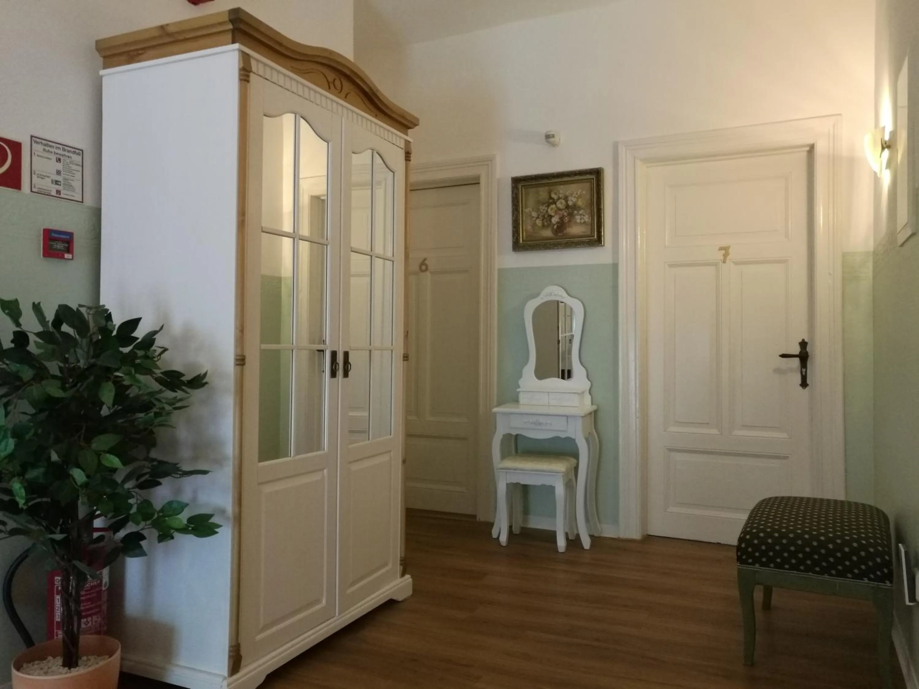 Decorative detail in Hotel Villa Alice