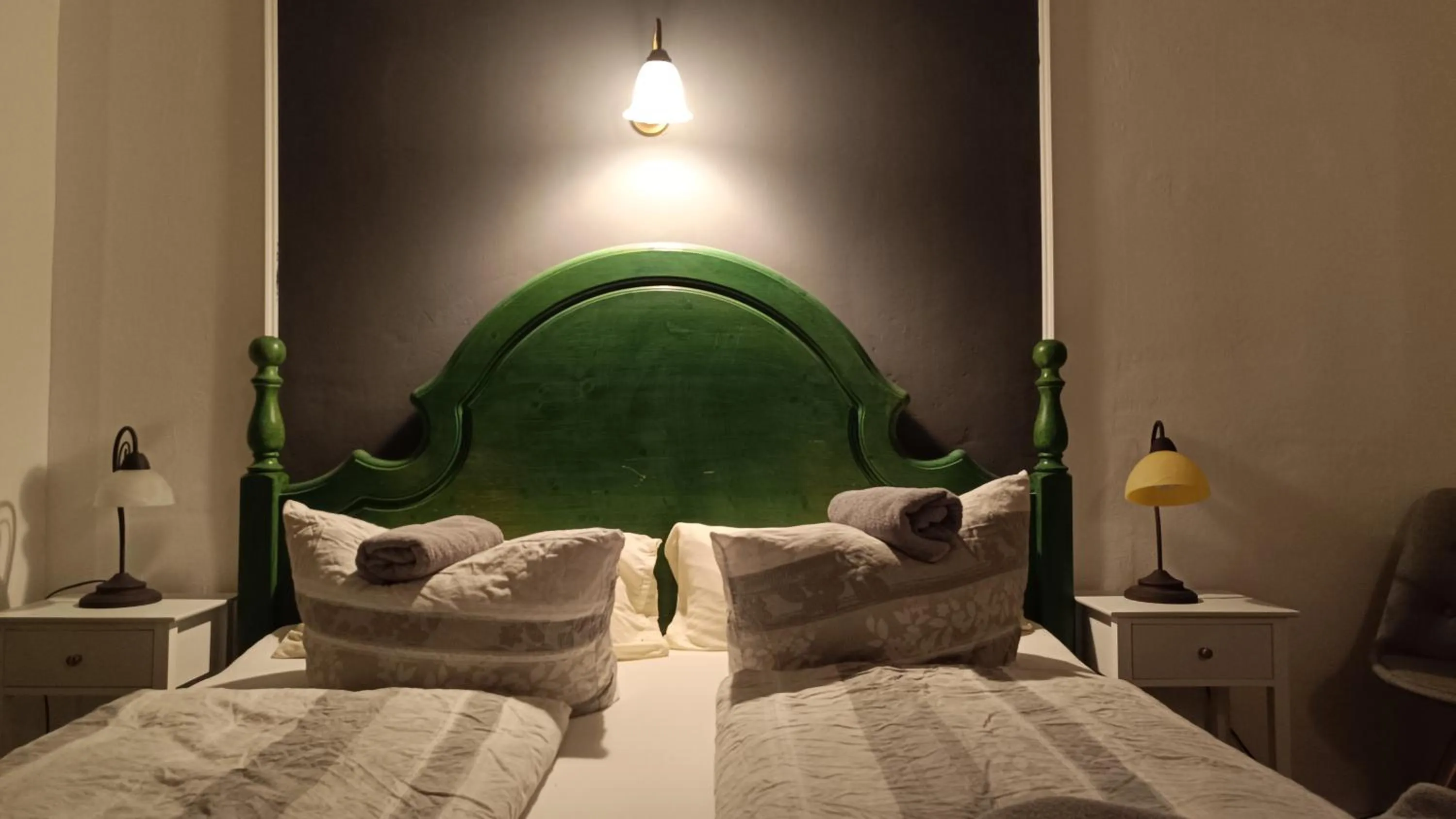 Bed in Hotel Villa Alice