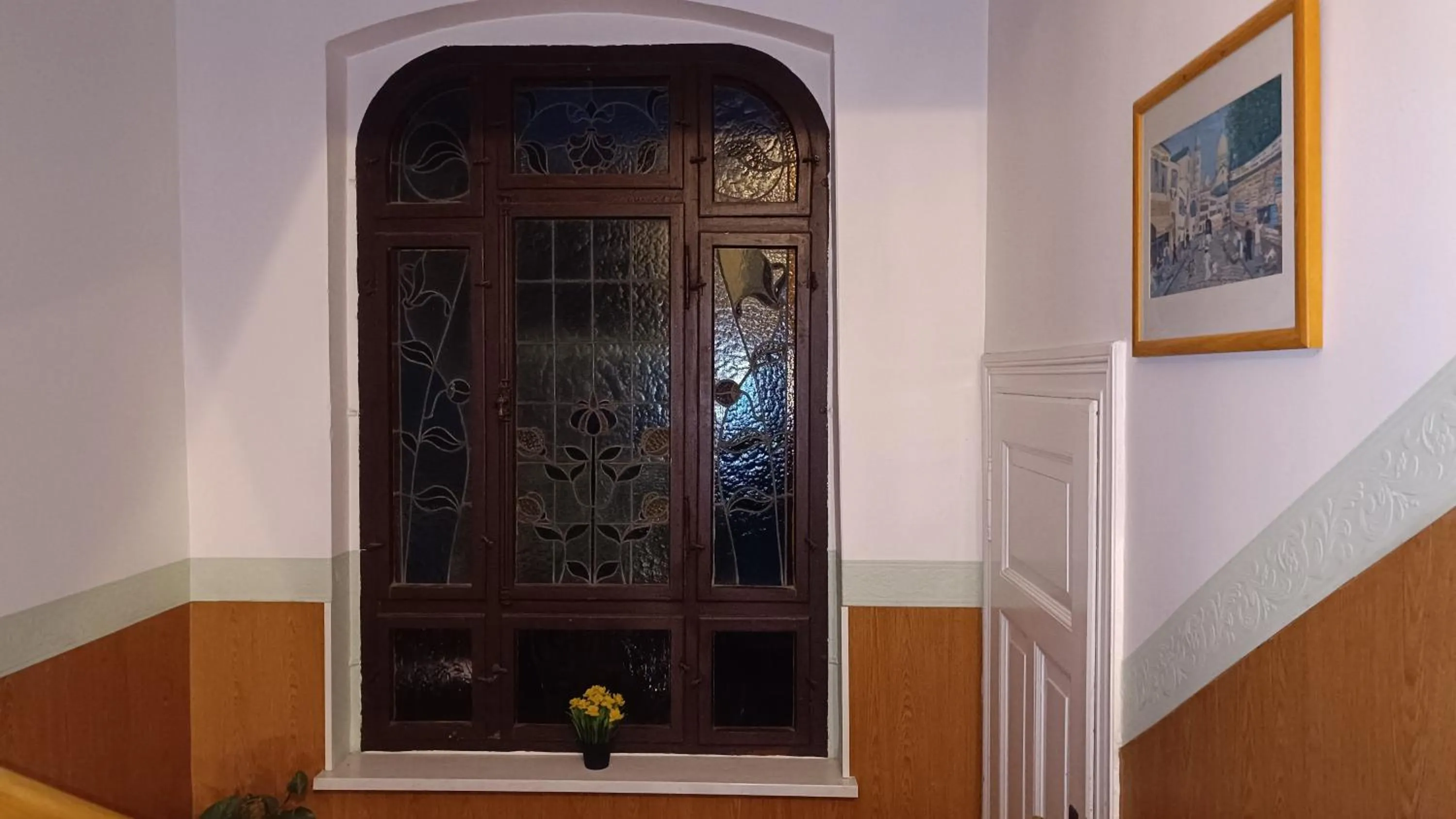 Decorative detail in Hotel Villa Alice