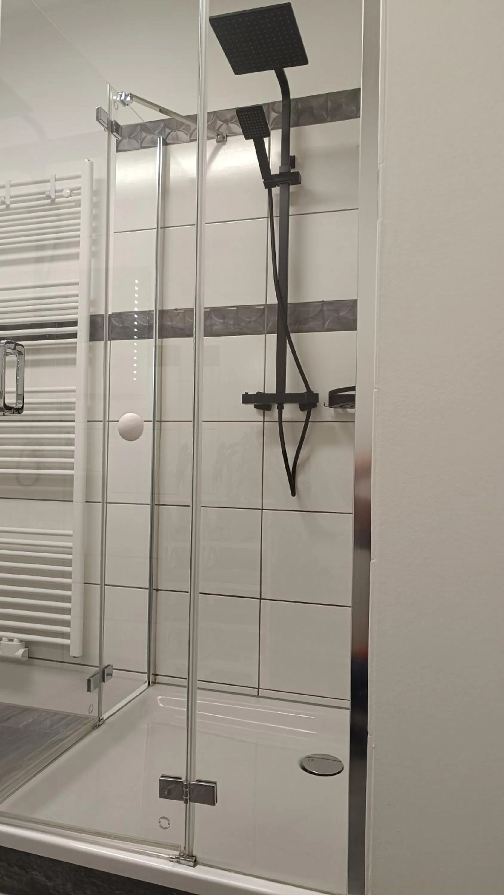 Shower in Hotel Villa Alice