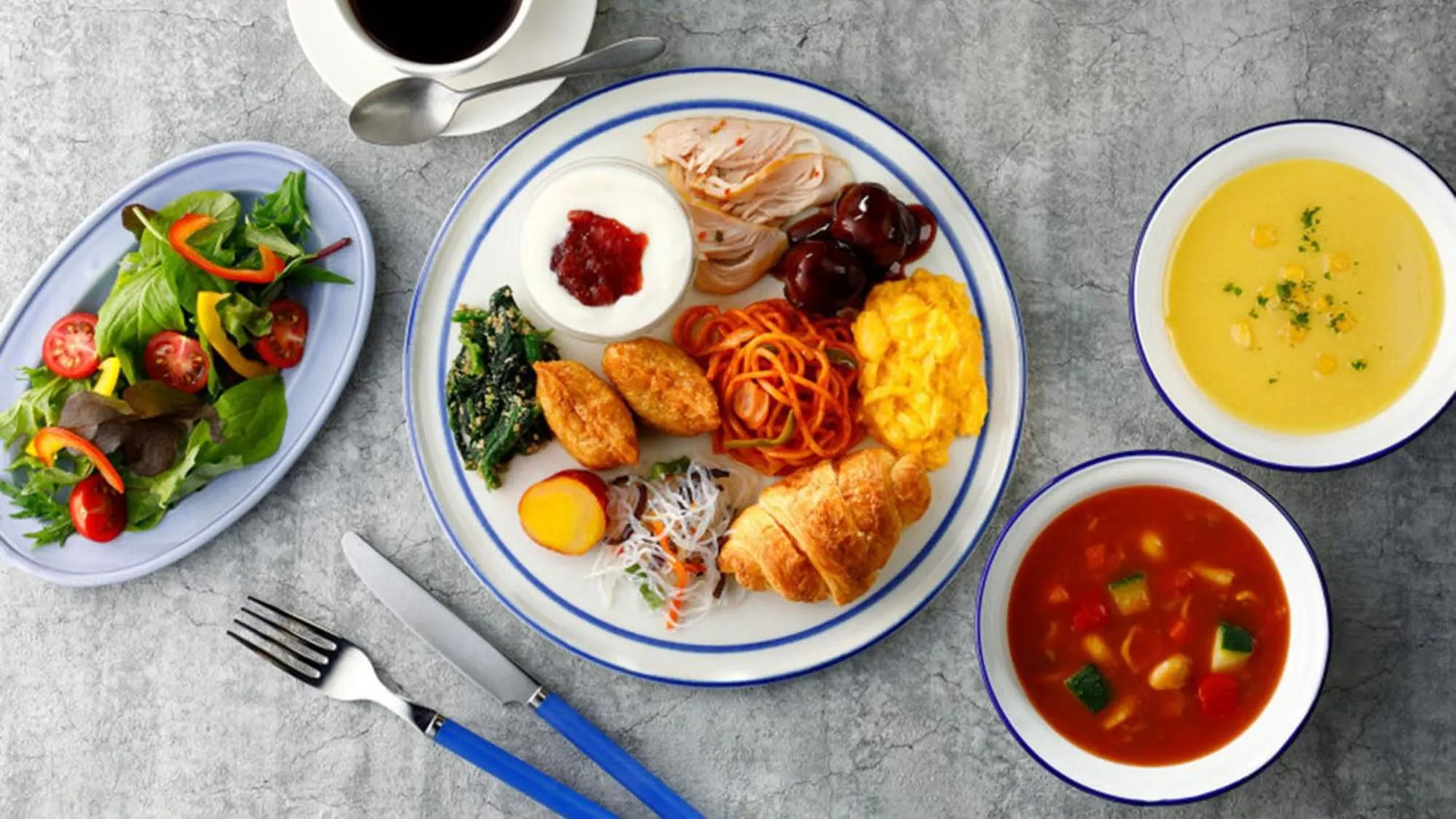 Breakfast in Toyoko Inn Fukui Ekimae