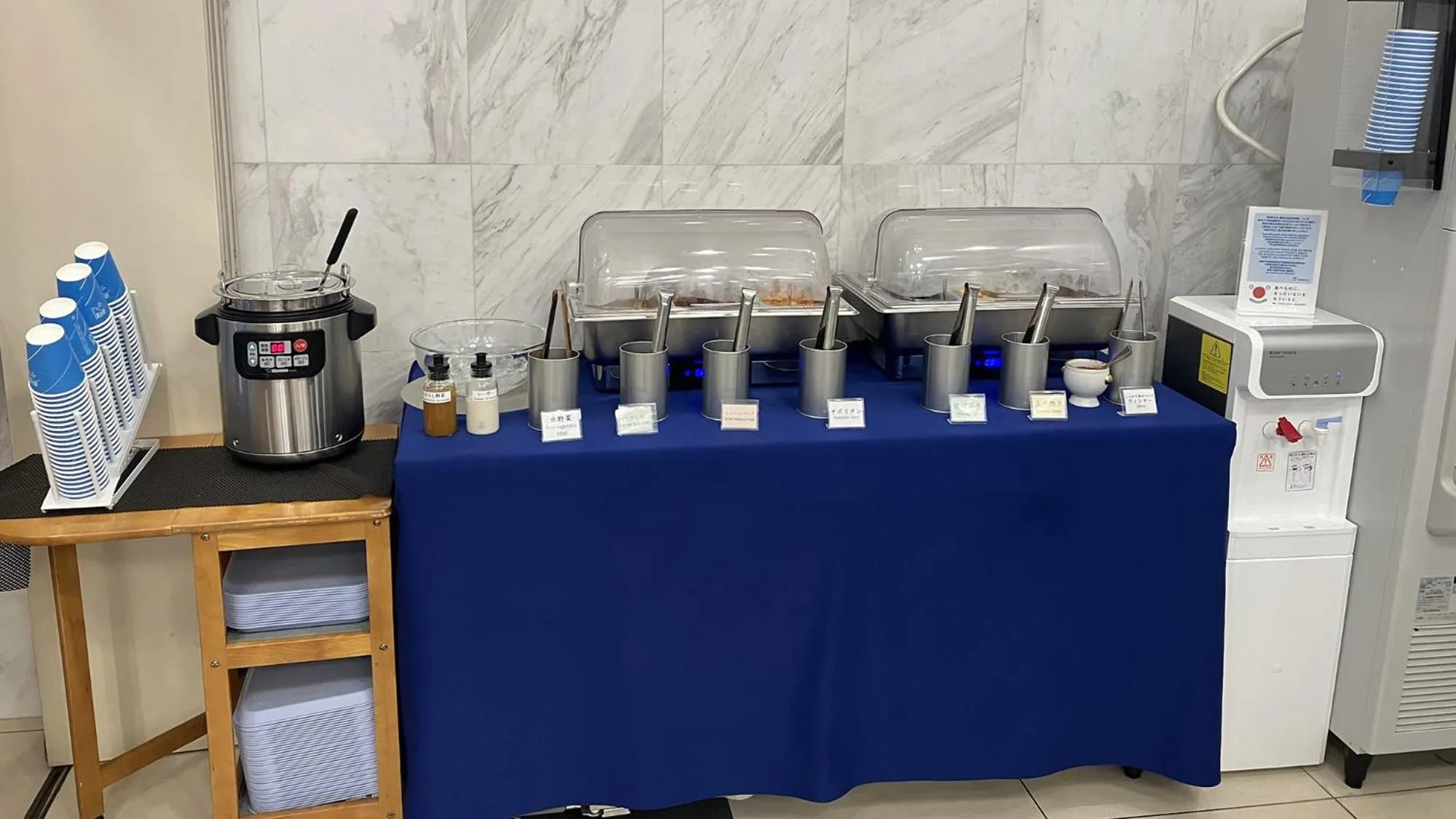 Breakfast in Toyoko Inn Tokyo Nihombashi Hamacho Meijiza Mae