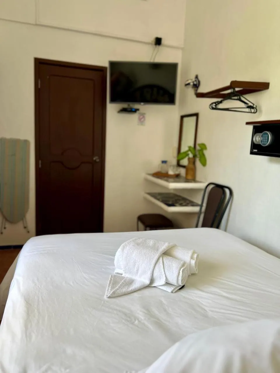 Bed in Hotel Mary Carmen