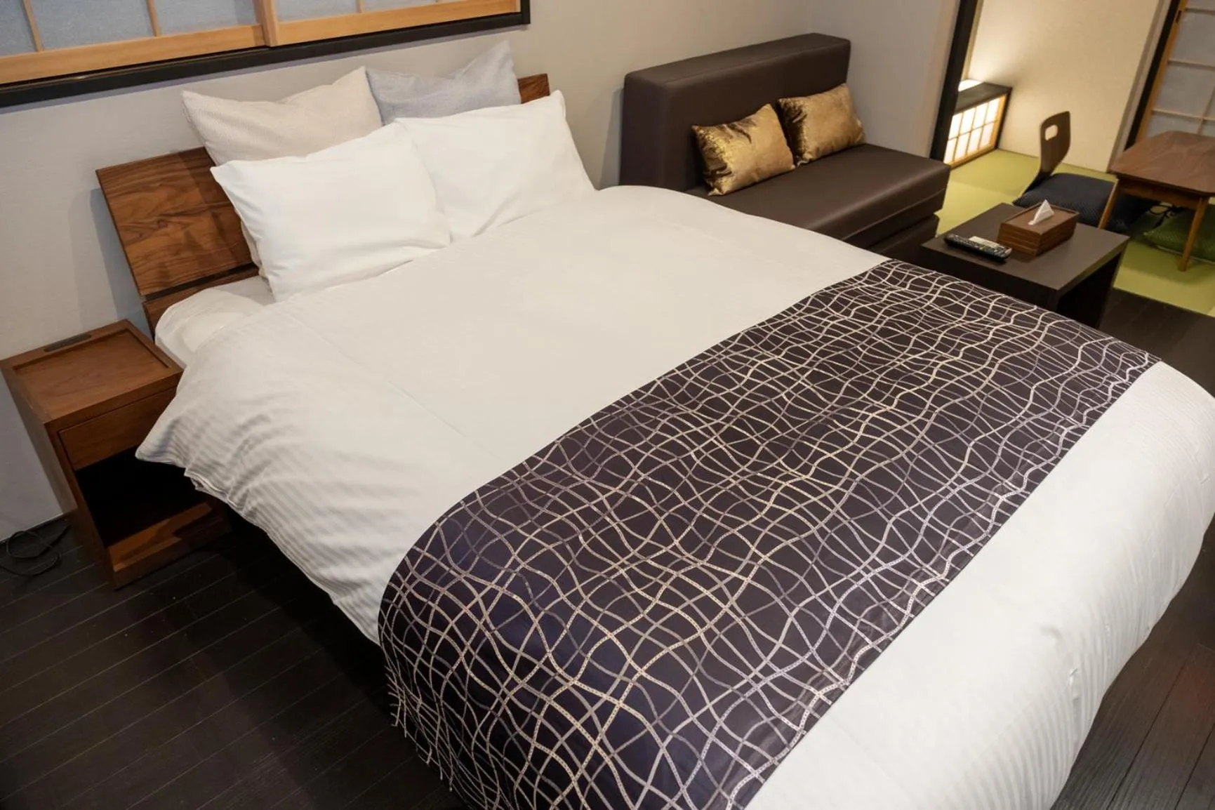 Bed in Little Hotel Kyoto Karasuma Takatsuji