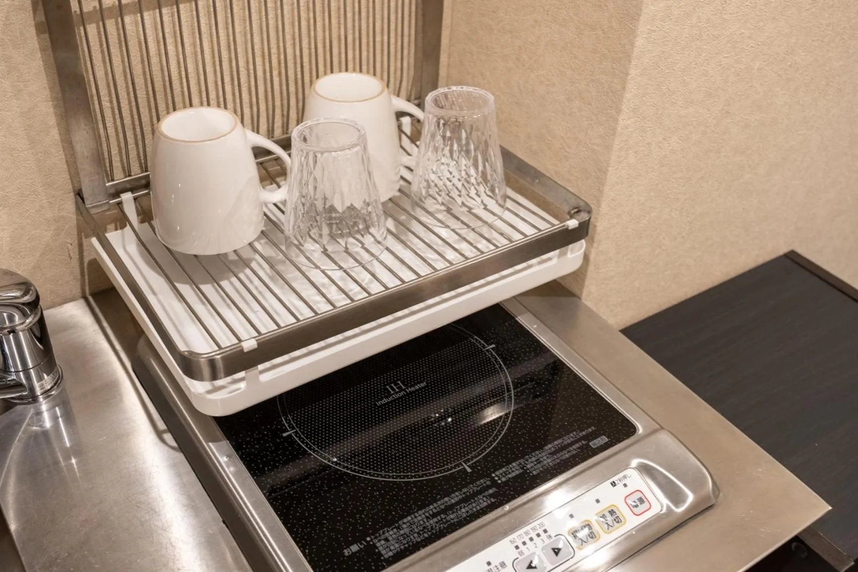 Kitchen or kitchenette in Little Hotel Kyoto Karasuma Takatsuji