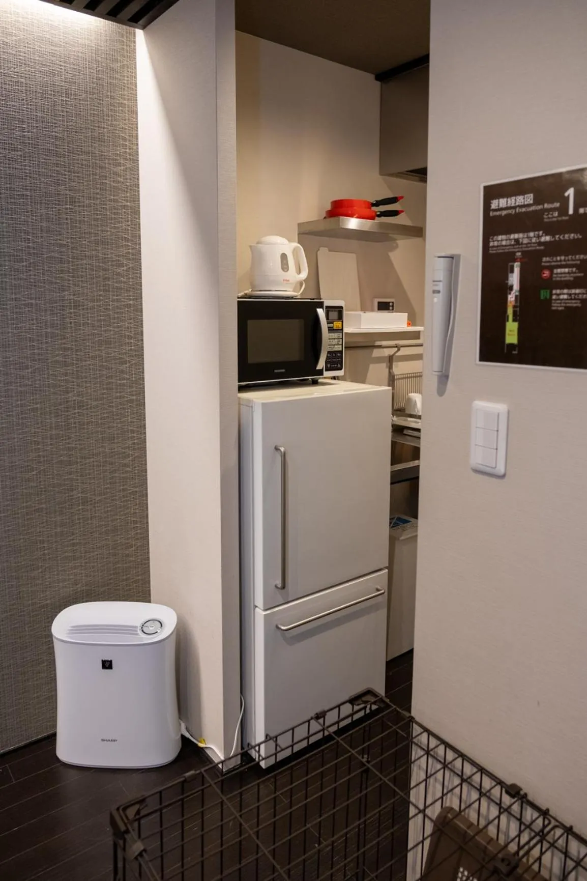 Kitchen or kitchenette in Little Hotel Kyoto Karasuma Takatsuji