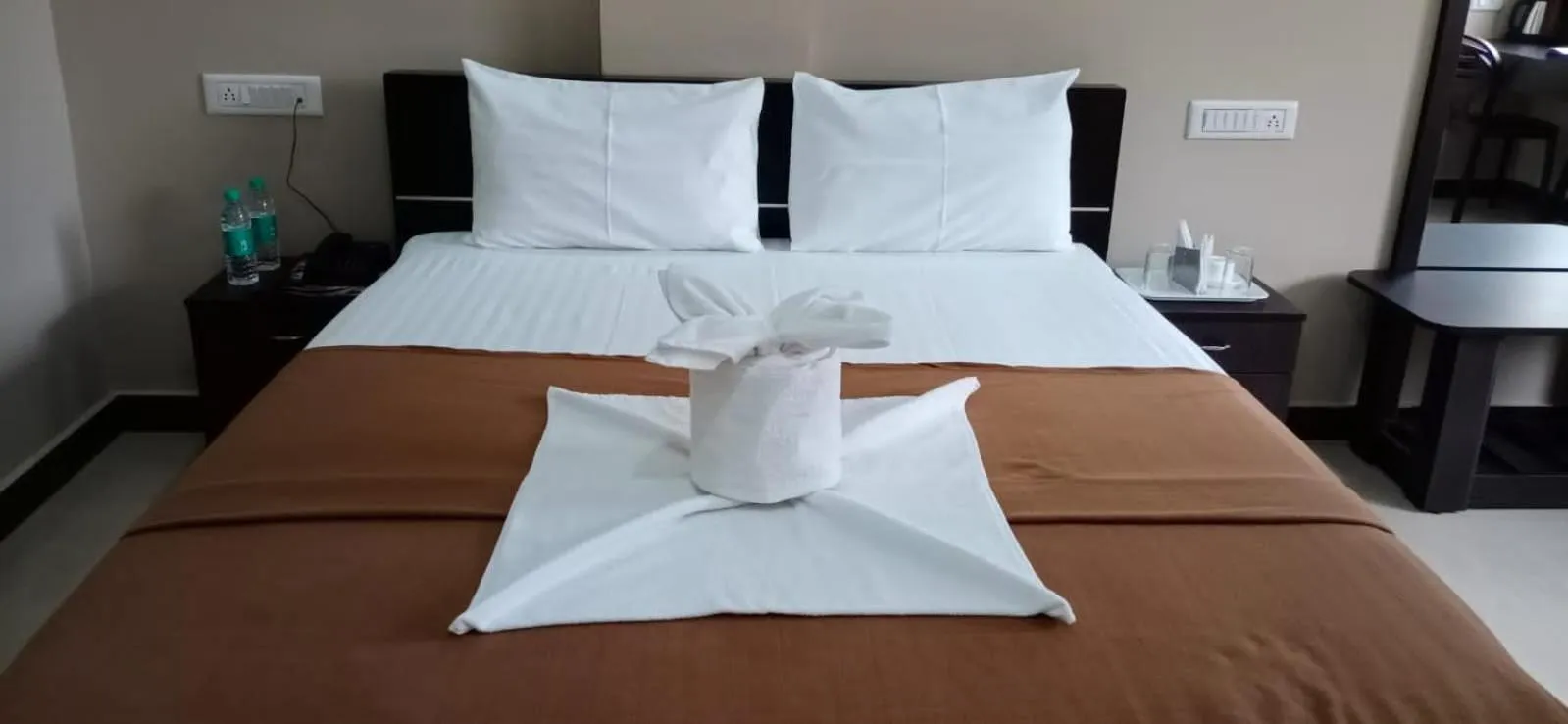 Bed in THE NISARGA GRAND