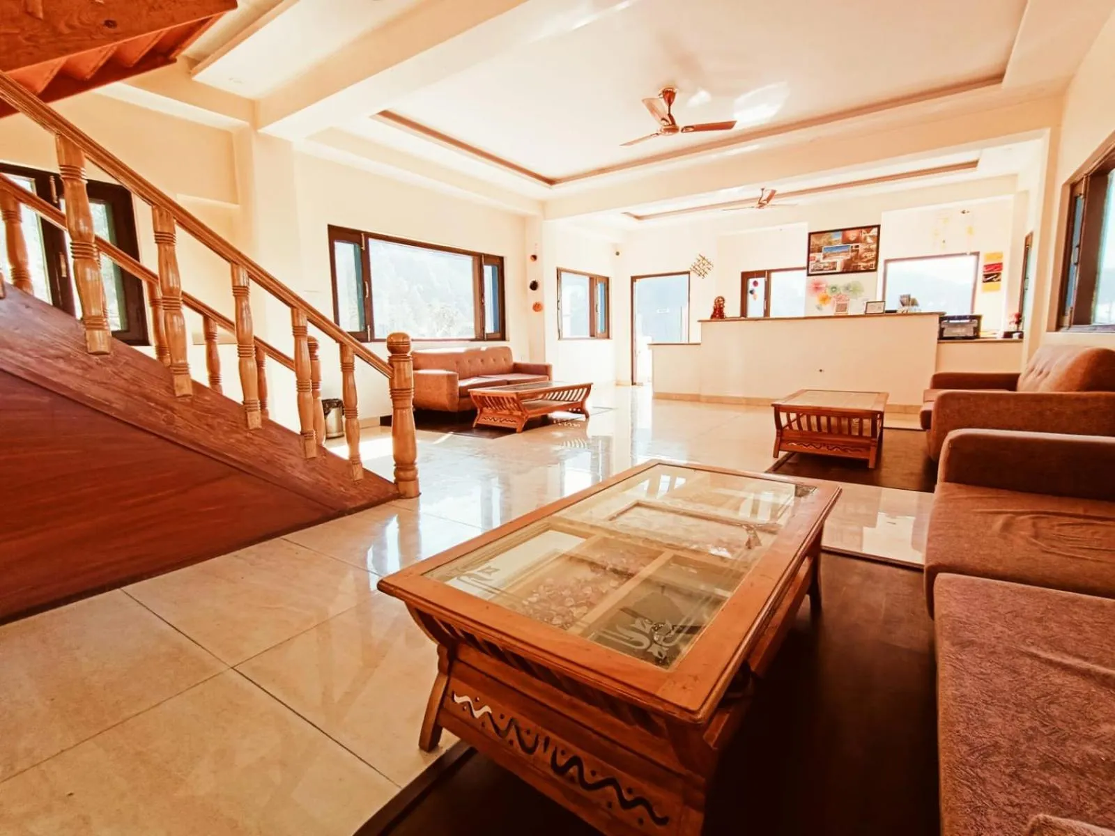 Lobby or reception in Boros Resorts Binsar