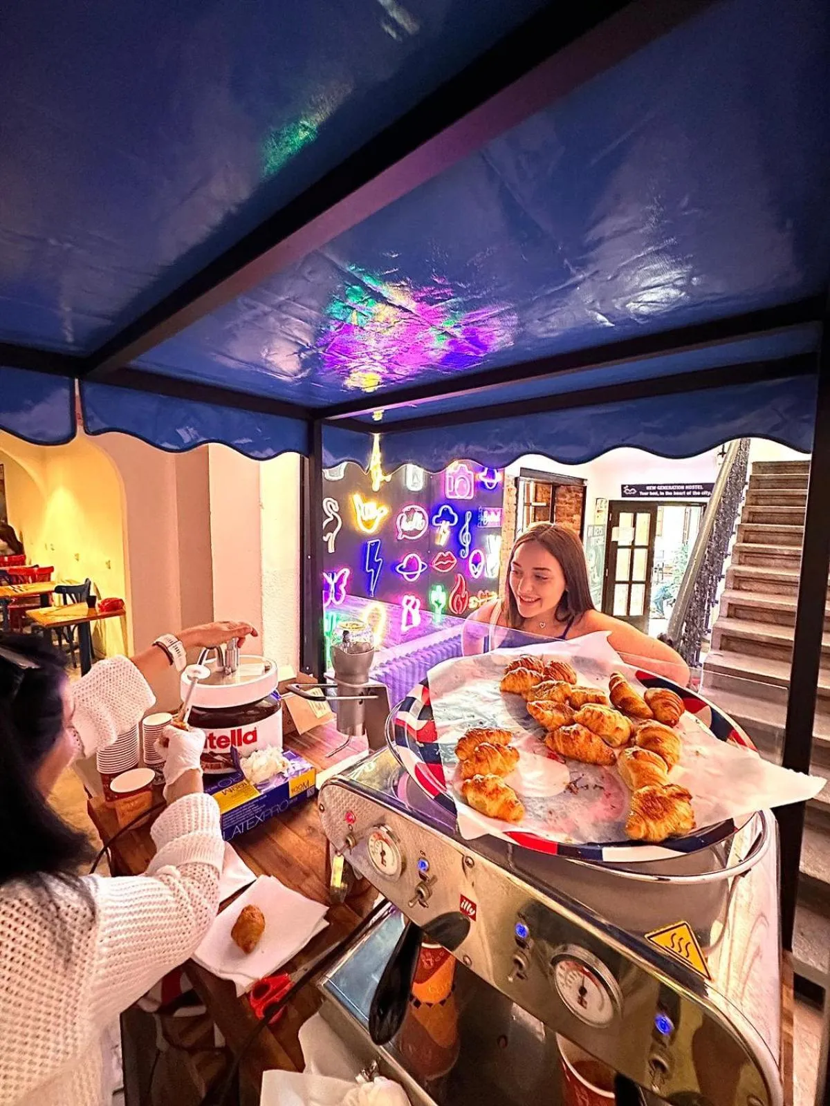 Lobby or reception in NEW GENERATION HOSTEL Prague center