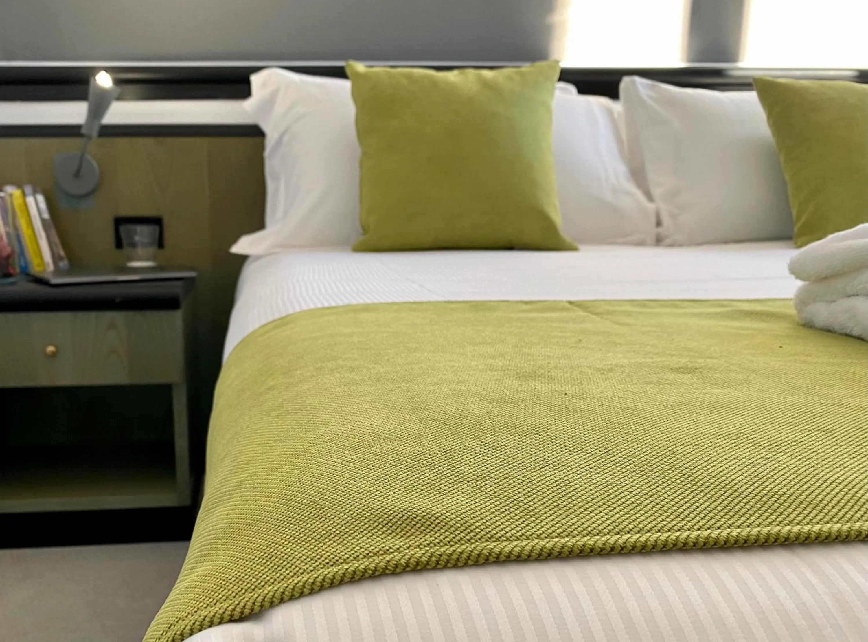 Bed in Hotel Gardenia Fiera