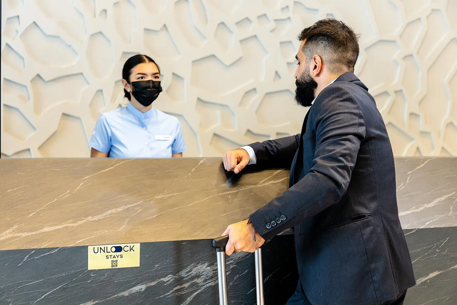 Lobby or reception in Unlock J One Downtown Dubai