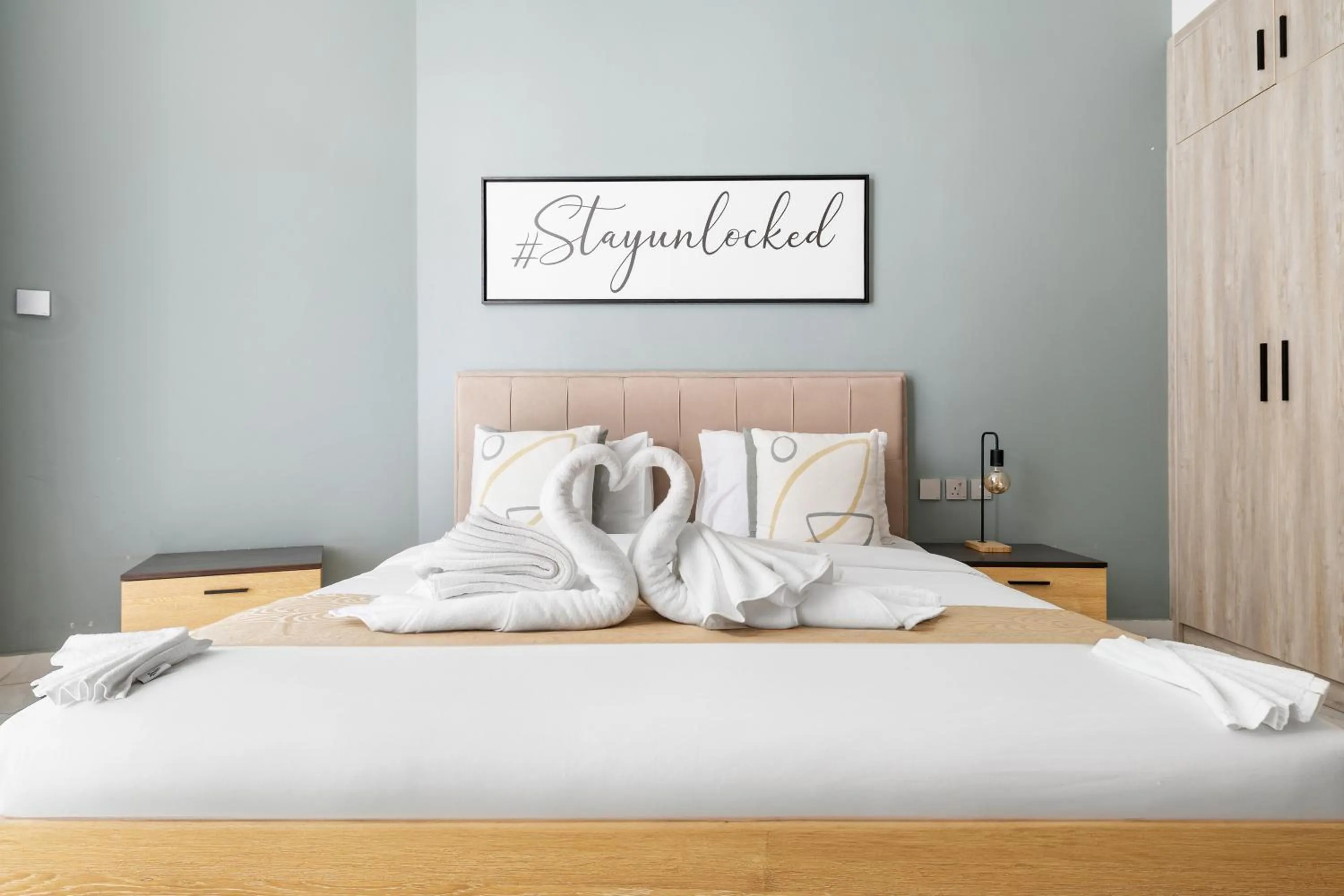 Bed in Unlock Waters Edge