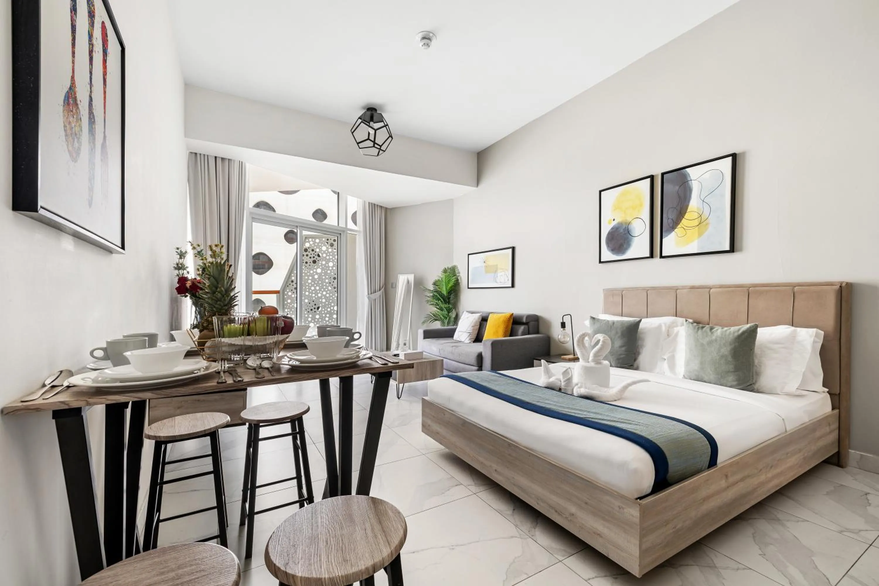 Bed in Unlock Waters Edge