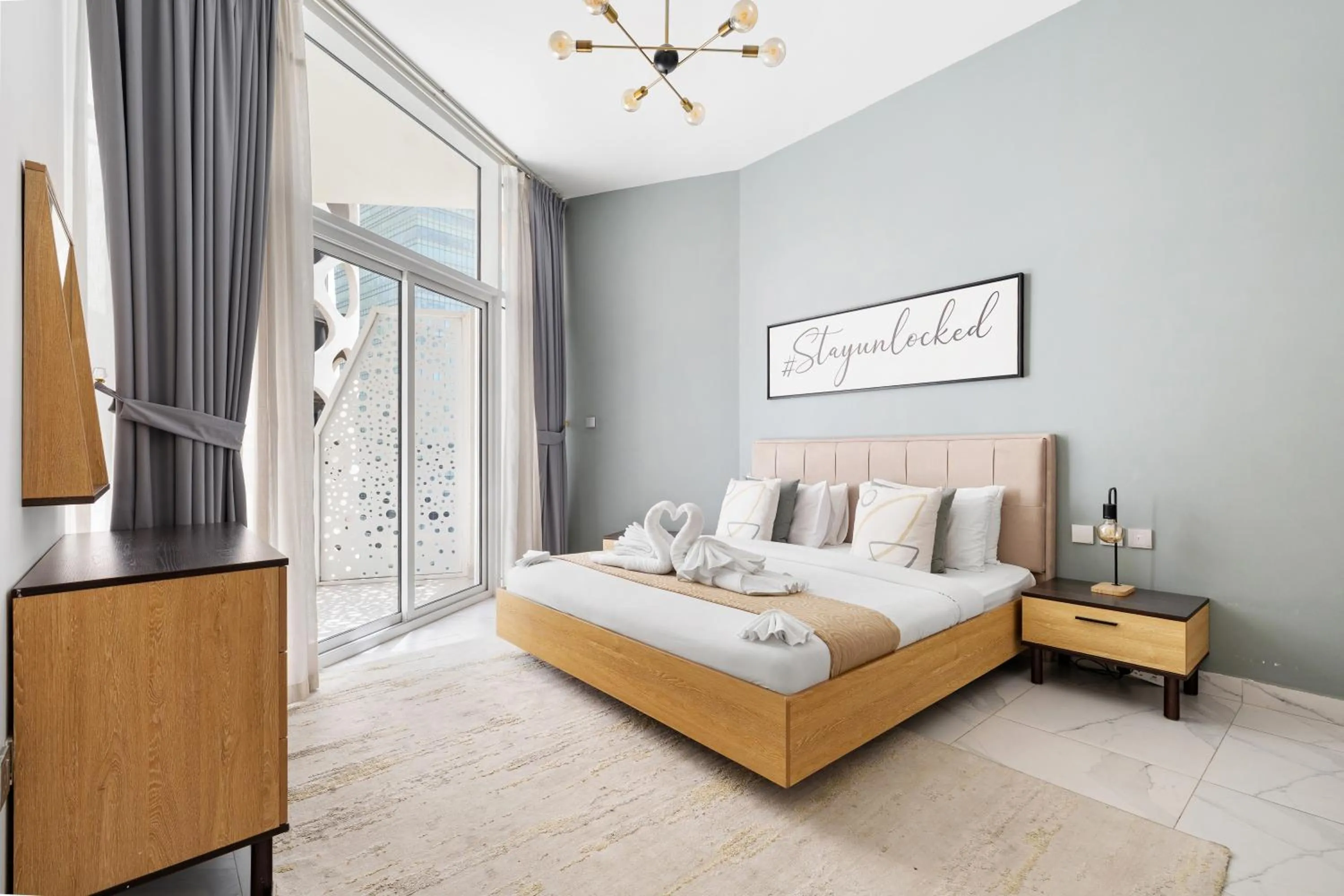 Bed in Unlock Waters Edge