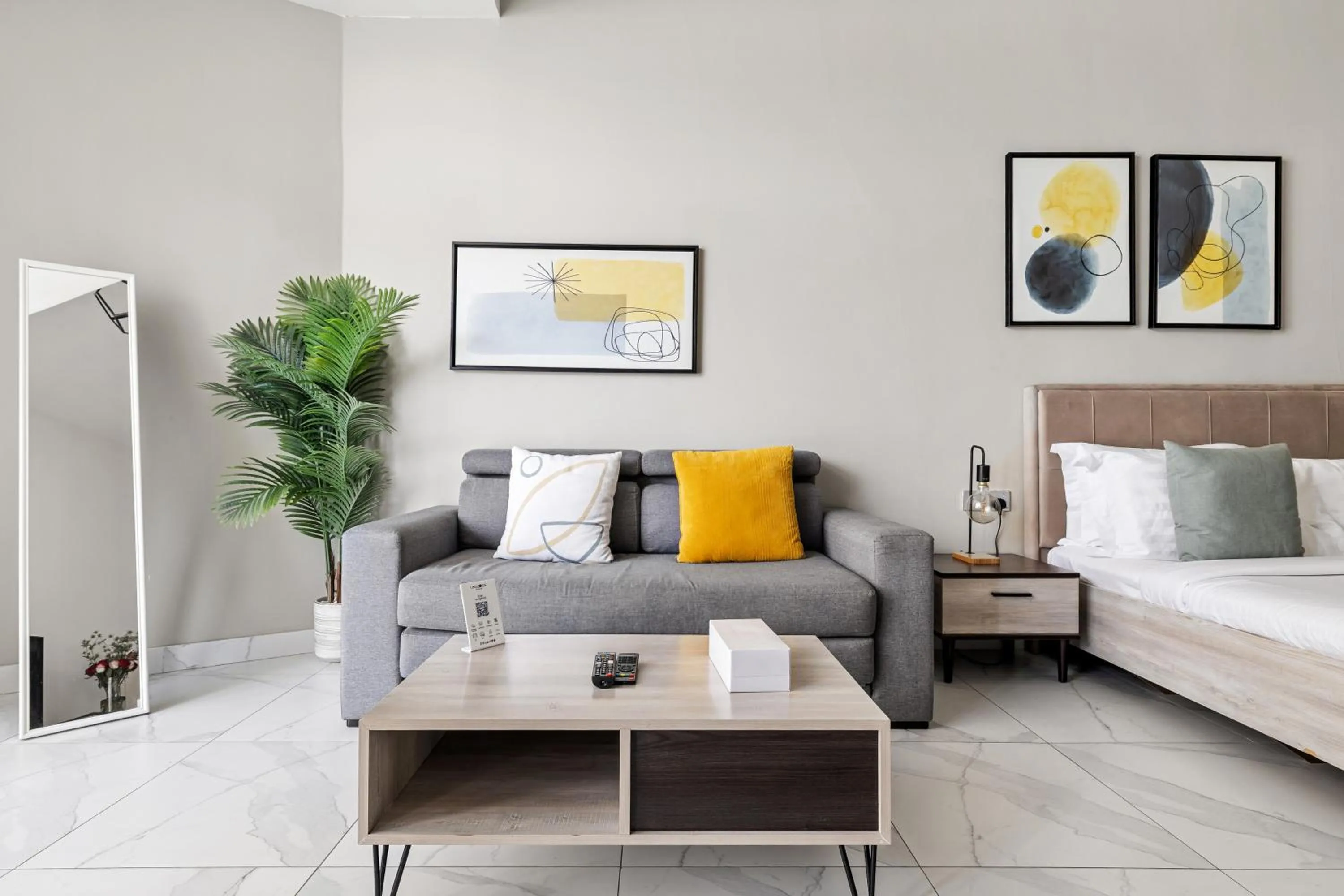 Bed in Unlock Waters Edge