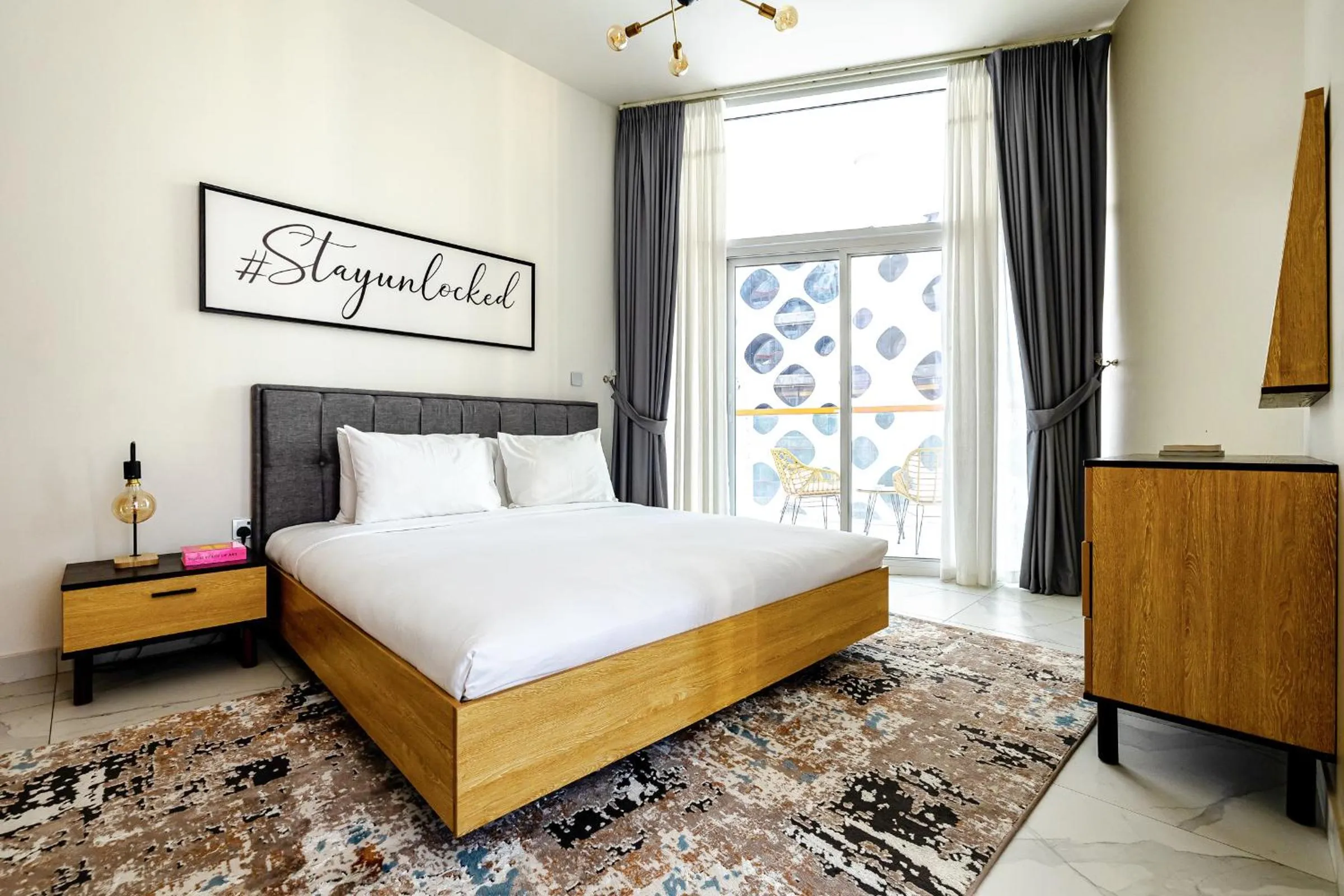 Bed in Unlock Waters Edge