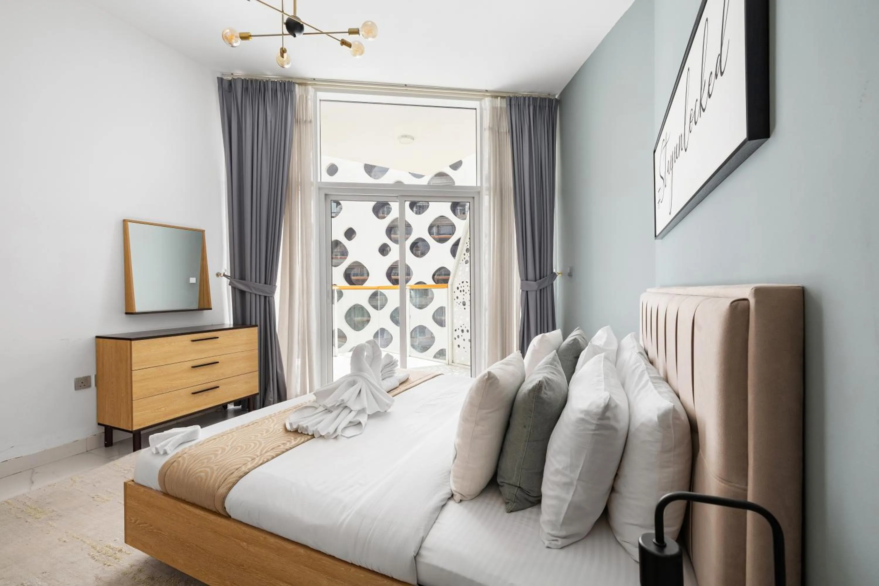 Bed in Unlock Waters Edge