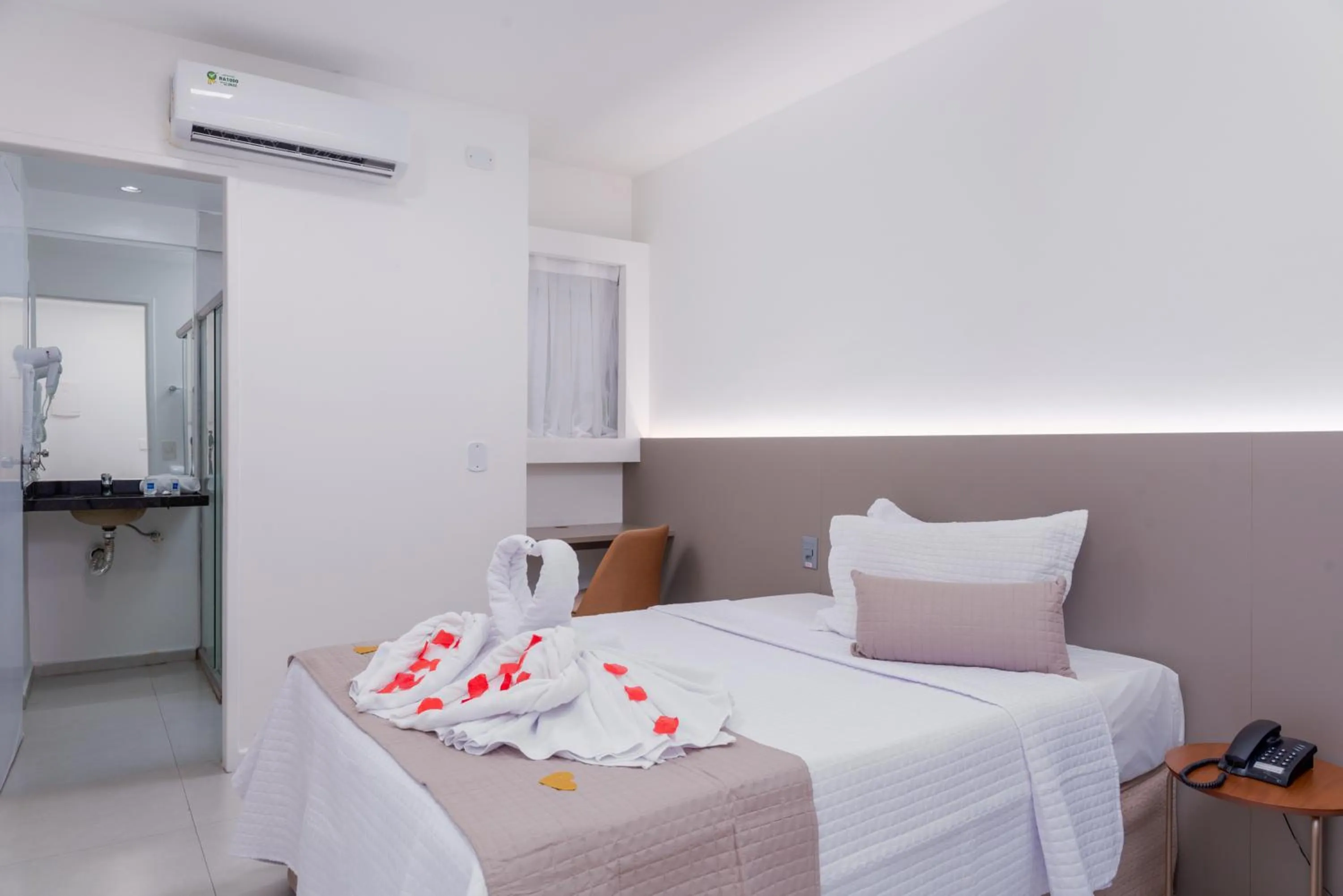 Bedroom, Bed in Hotel Praia Bonita Jatiúca