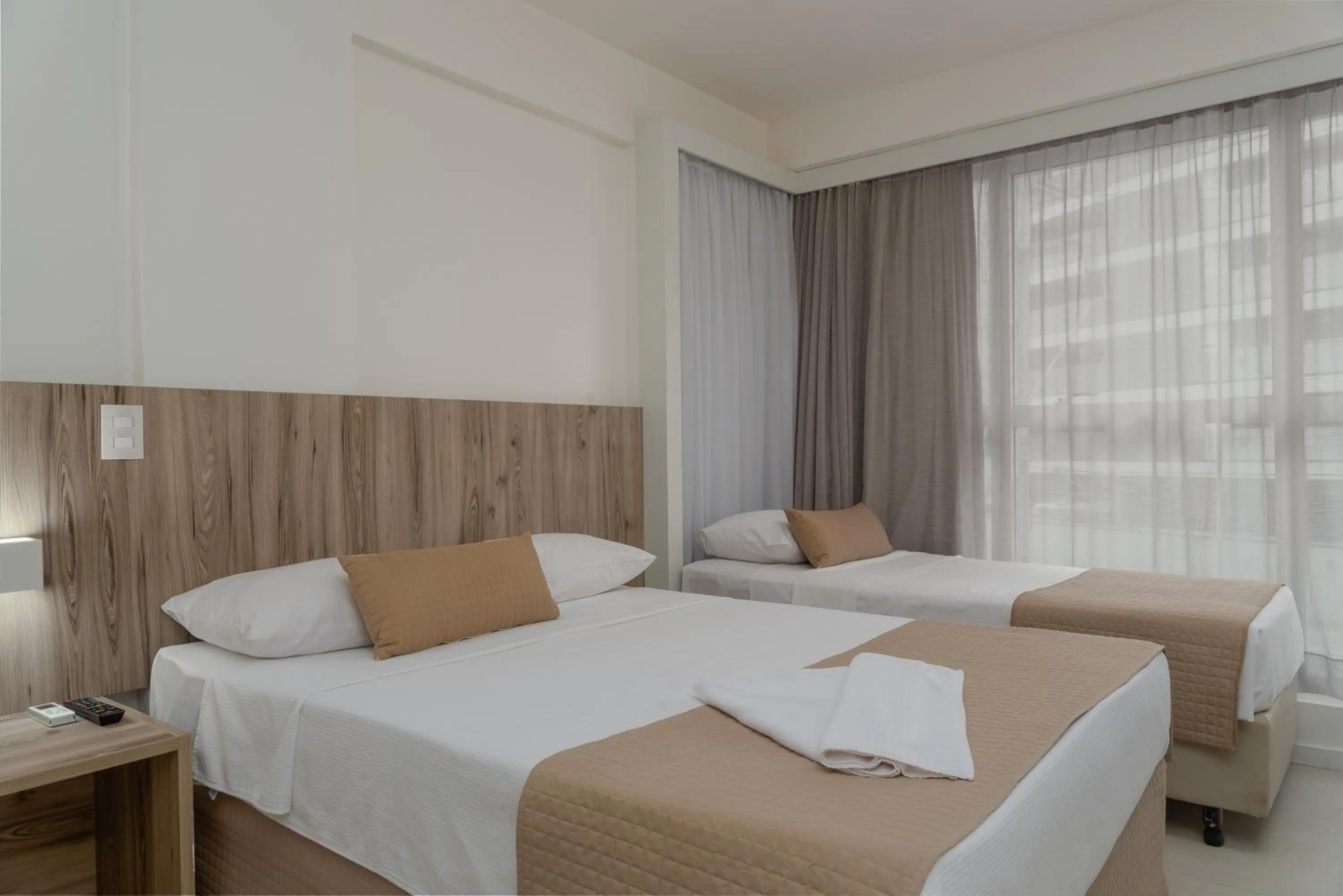 Bedroom, Bed in Hotel Praia Bonita Jatiúca