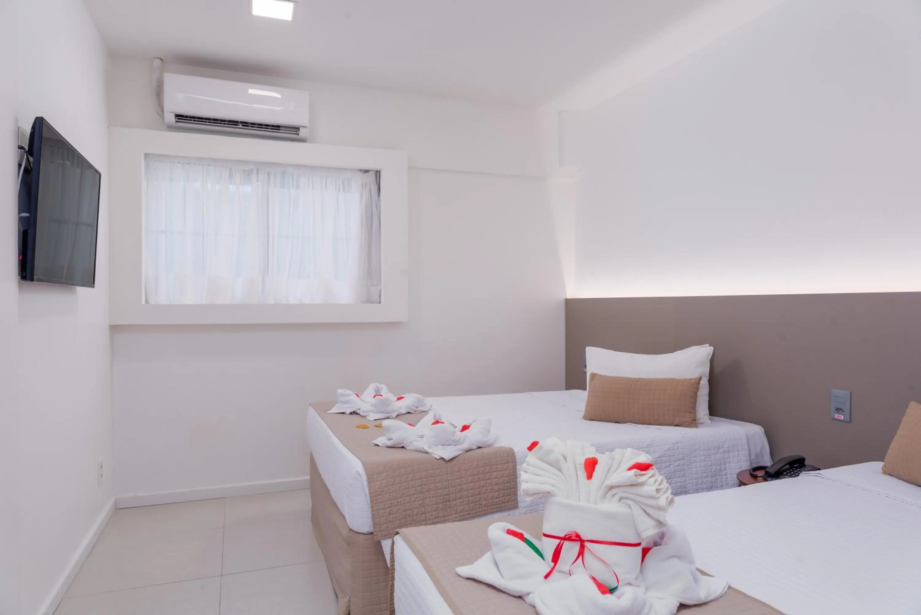 Bedroom, Bed in Hotel Praia Bonita Jatiúca