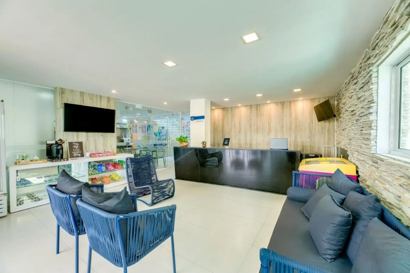 Lobby or reception in Hotel Praia Bonita Jatiúca